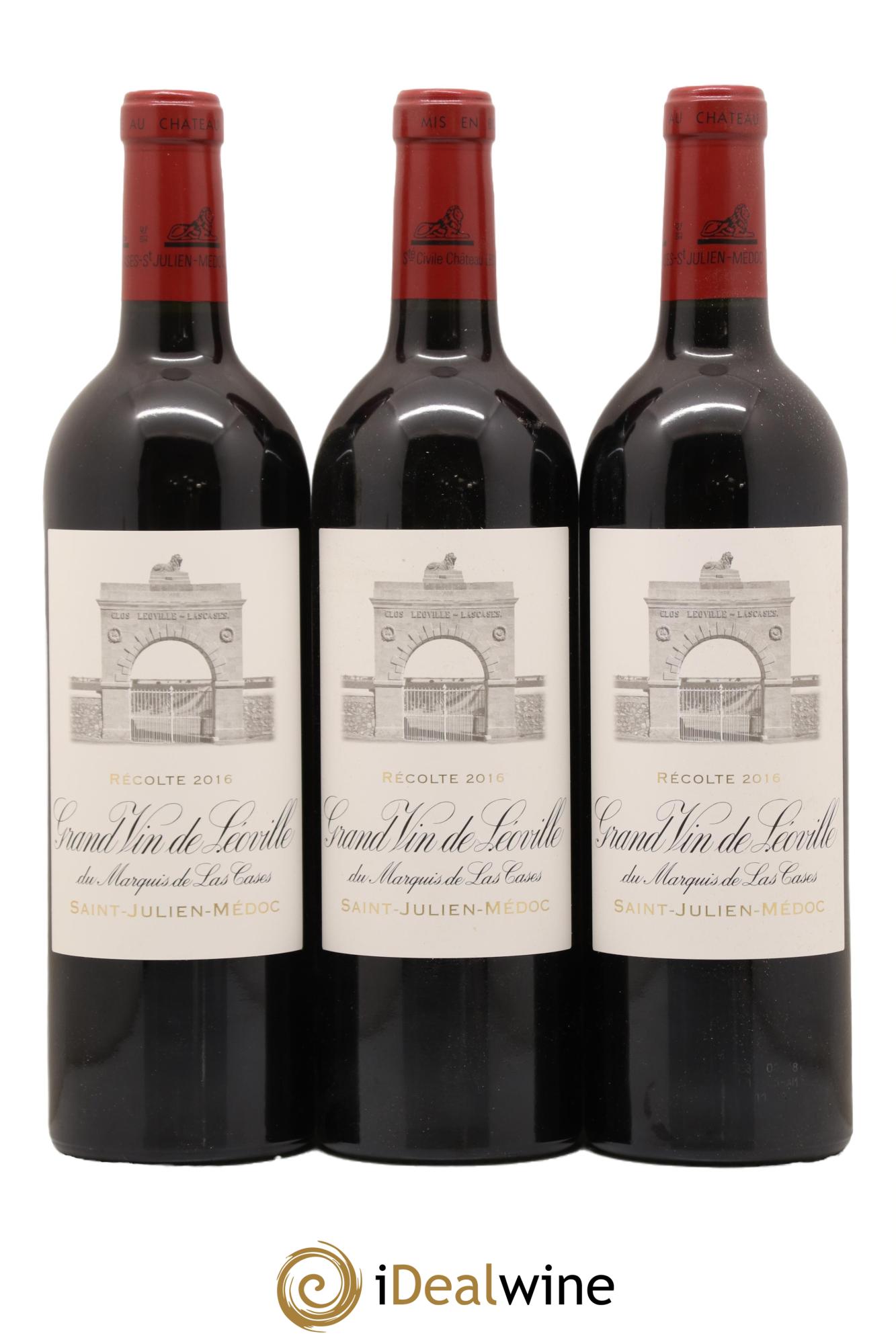 Château Léoville Las Cases 2ème Grand Cru Classé 2016 - Lot of 6 bottles - 3