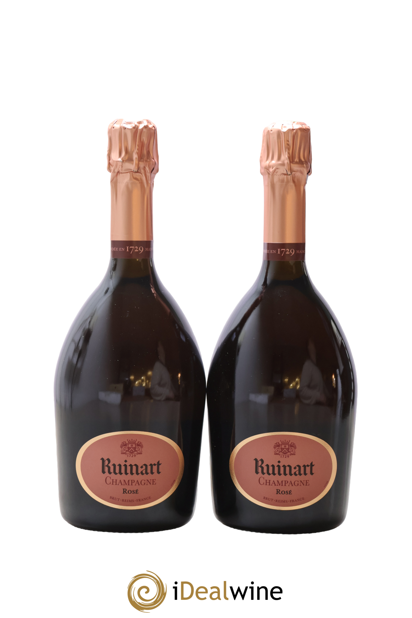 Brut Rosé Ruinart - Lotto di 2 bottiglie - 0