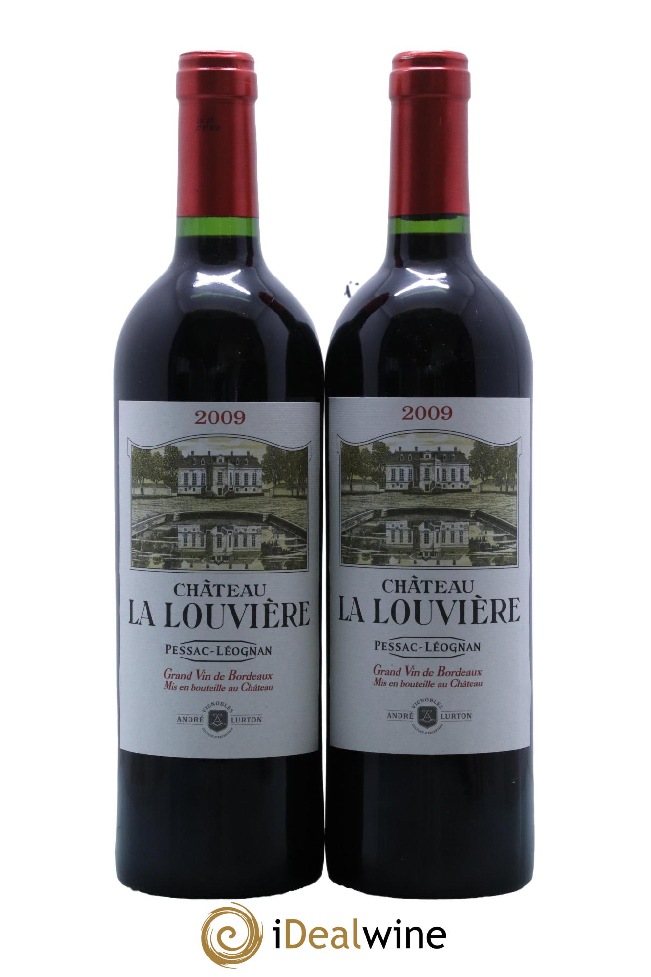 Château la Louvière 2009 - Lot de 2 bouteilles - 0