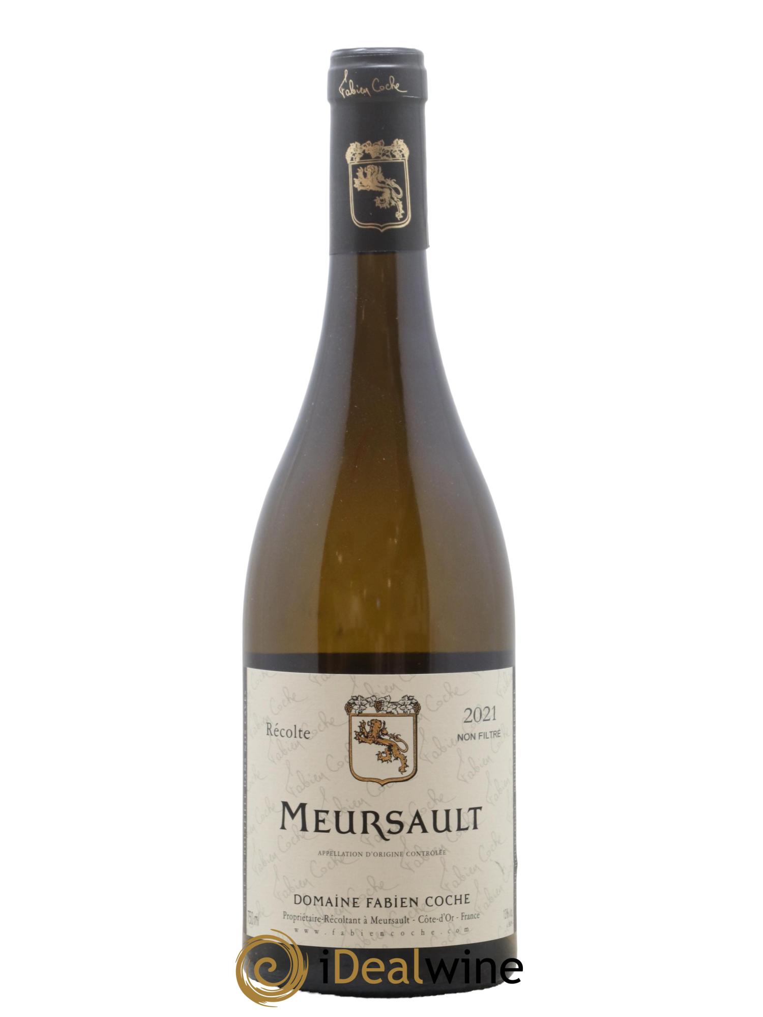 Meursault Fabien Coche 2021 - Lot de 1 bouteille - 0