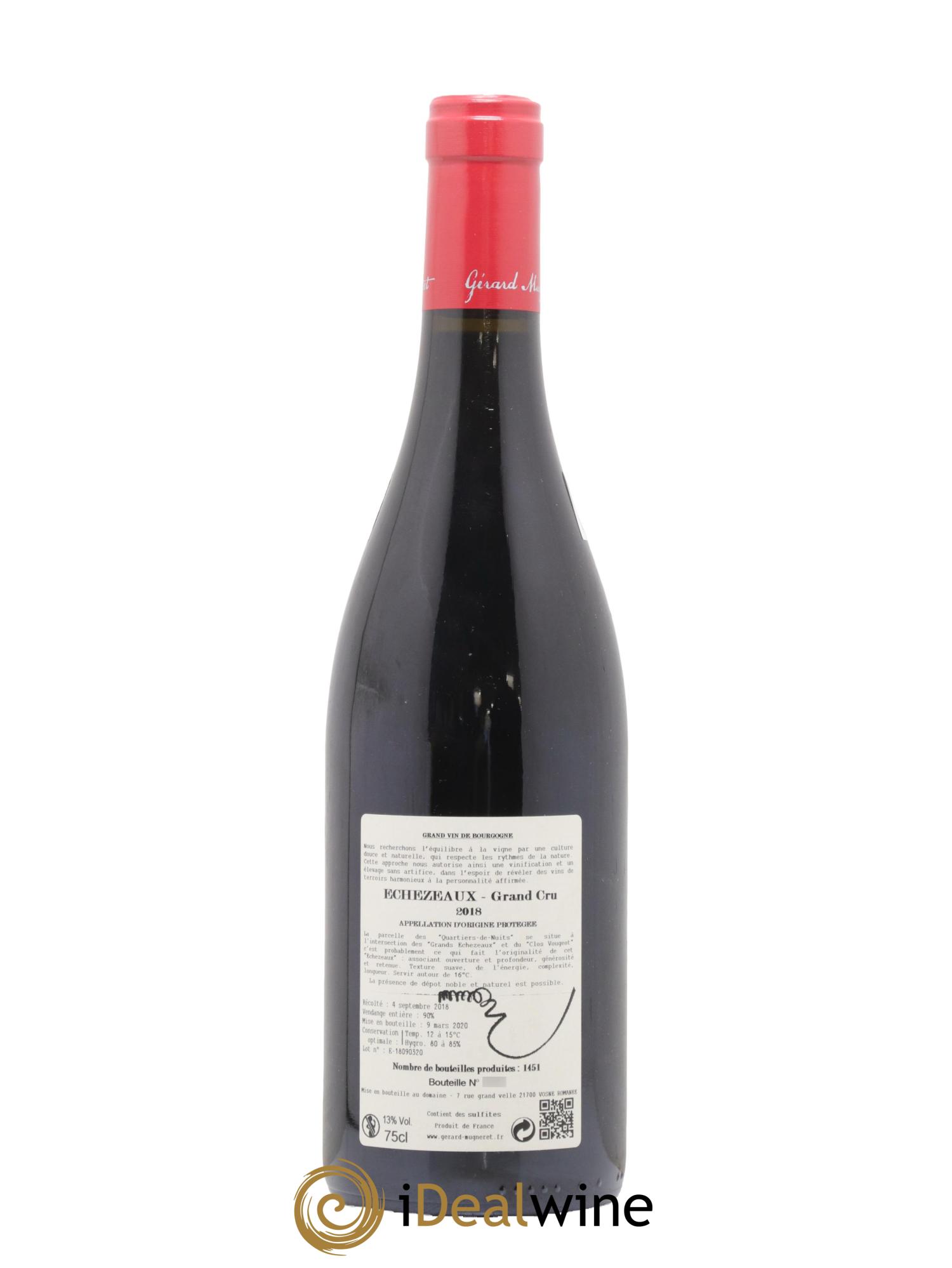 Echezeaux Grand Cru Gérard Mugneret  2018 - Posten von 1 Flasche - 1