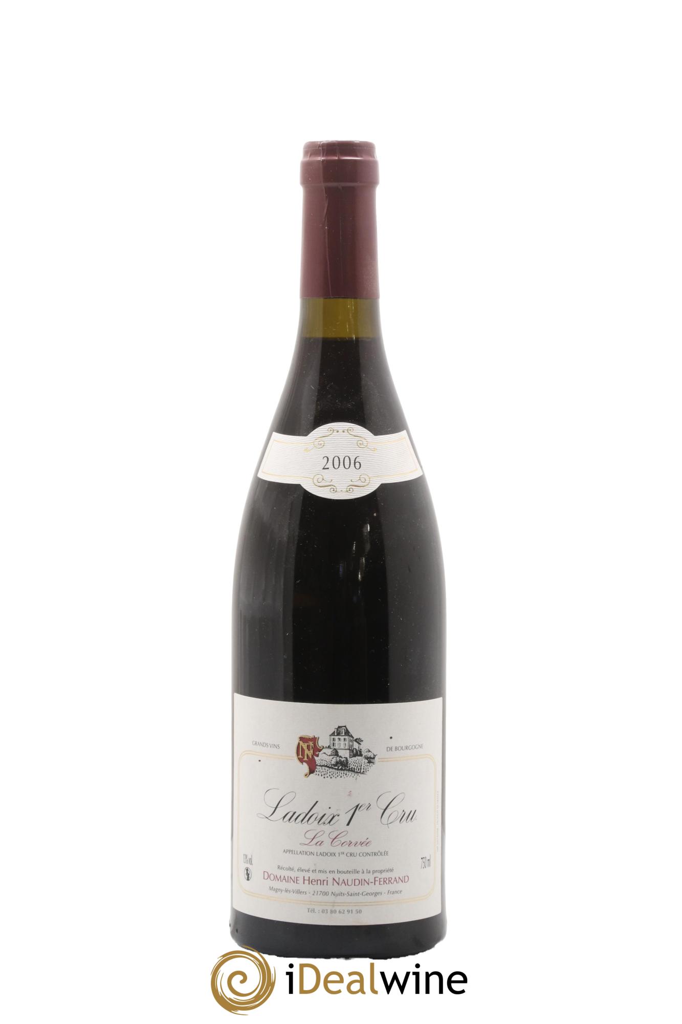 Ladoix 1er Cru La Corvée Naudin-Ferrand (Domaine) 2006 - Lotto di 1 bottiglia - 0