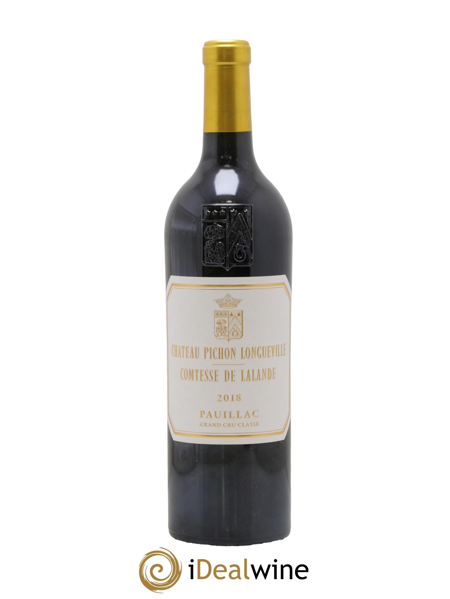 Château Pichon Longueville Comtesse de Lalande 2ème Grand Cru Classé 2018 - Lot de 1 bouteille - 1