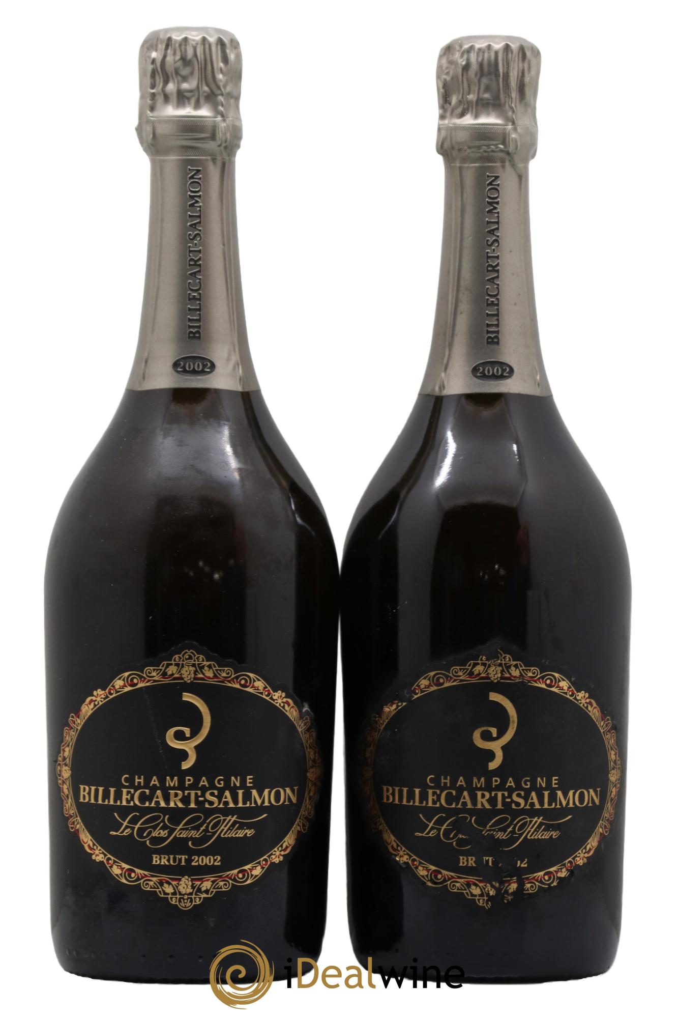 Le Clos Saint-Hilaire Billecart-Salmon 2002 - Lot de 2 bouteilles - 0