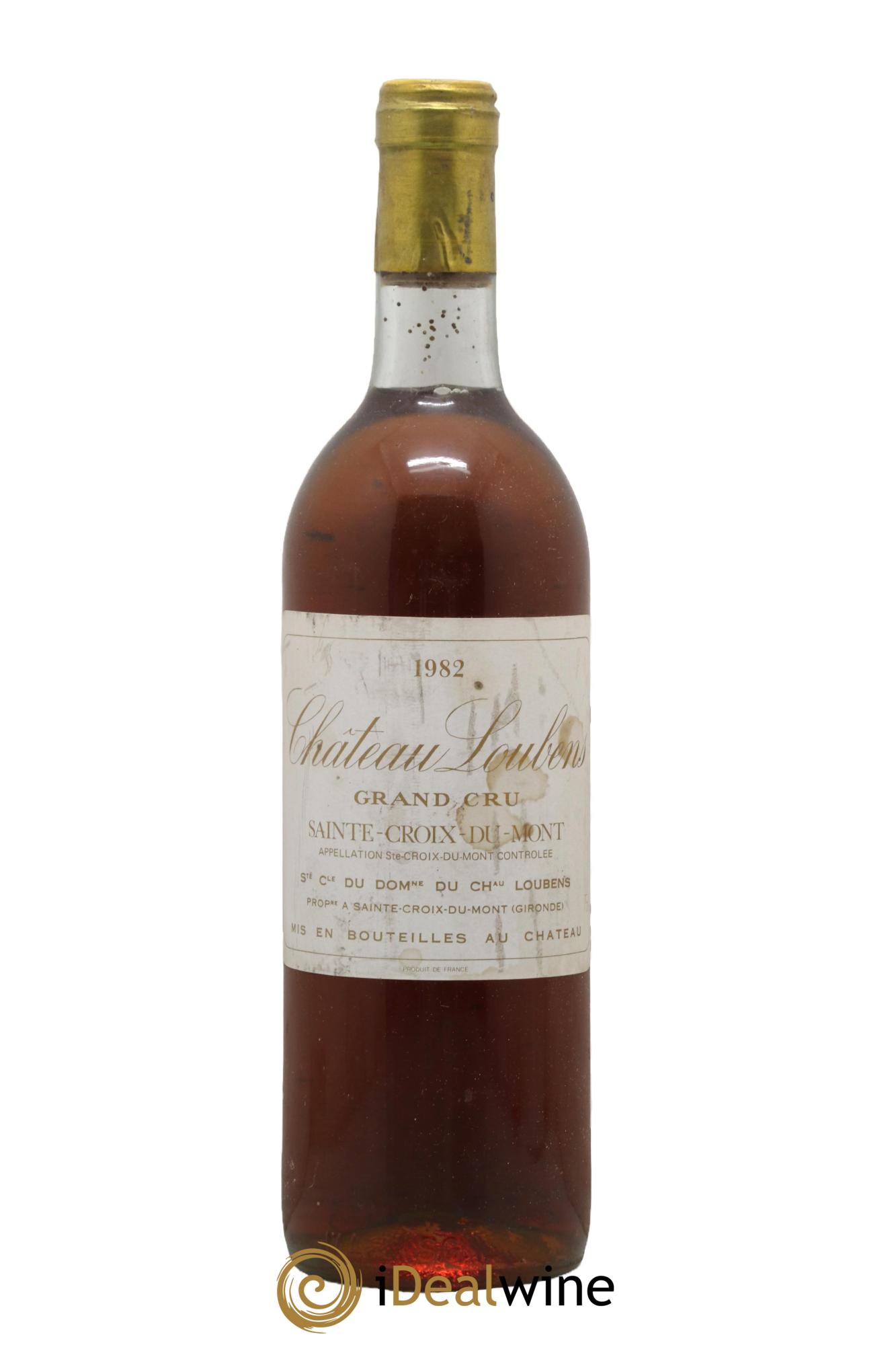 Château Loubens 1982 - Posten von 1 Flasche - 0