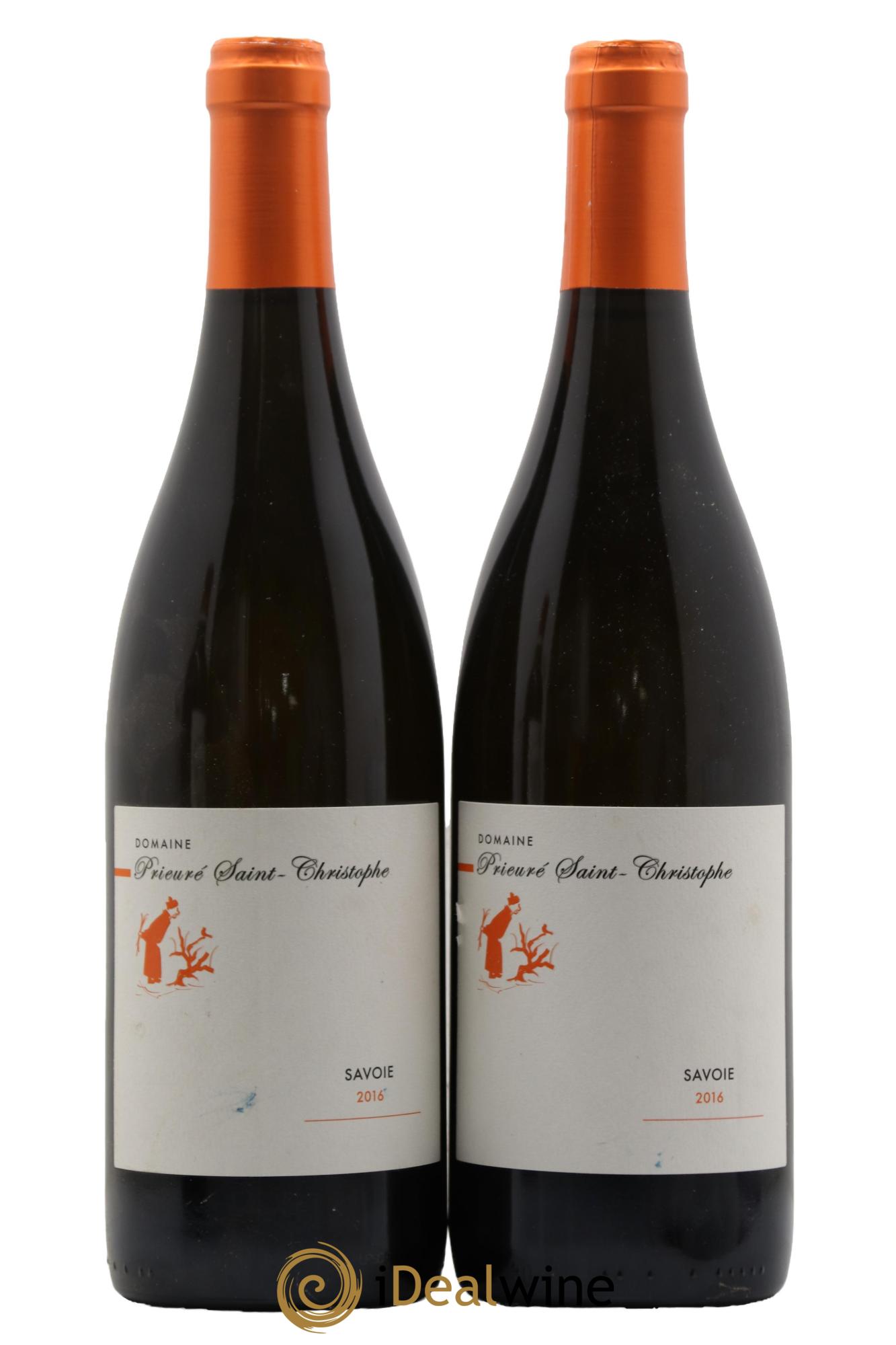 Vin de Savoie Prieuré Saint Christophe Giachino 2016 - Lot de 2 bouteilles - 0