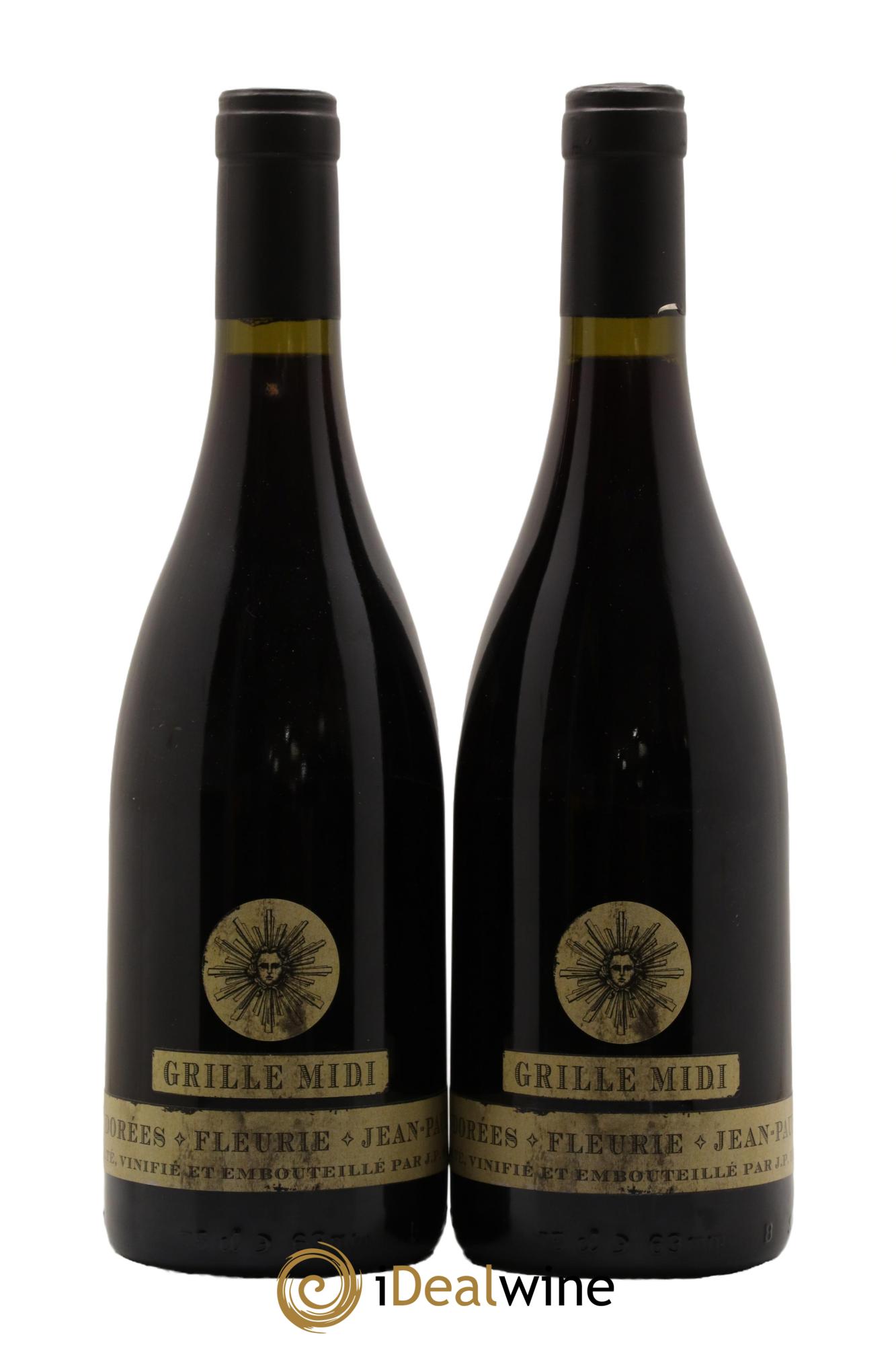 Fleurie Grille-Midi Terres dorées - J-P. Brun (Domaine des) 2018 - Lot de 2 bouteilles - 0