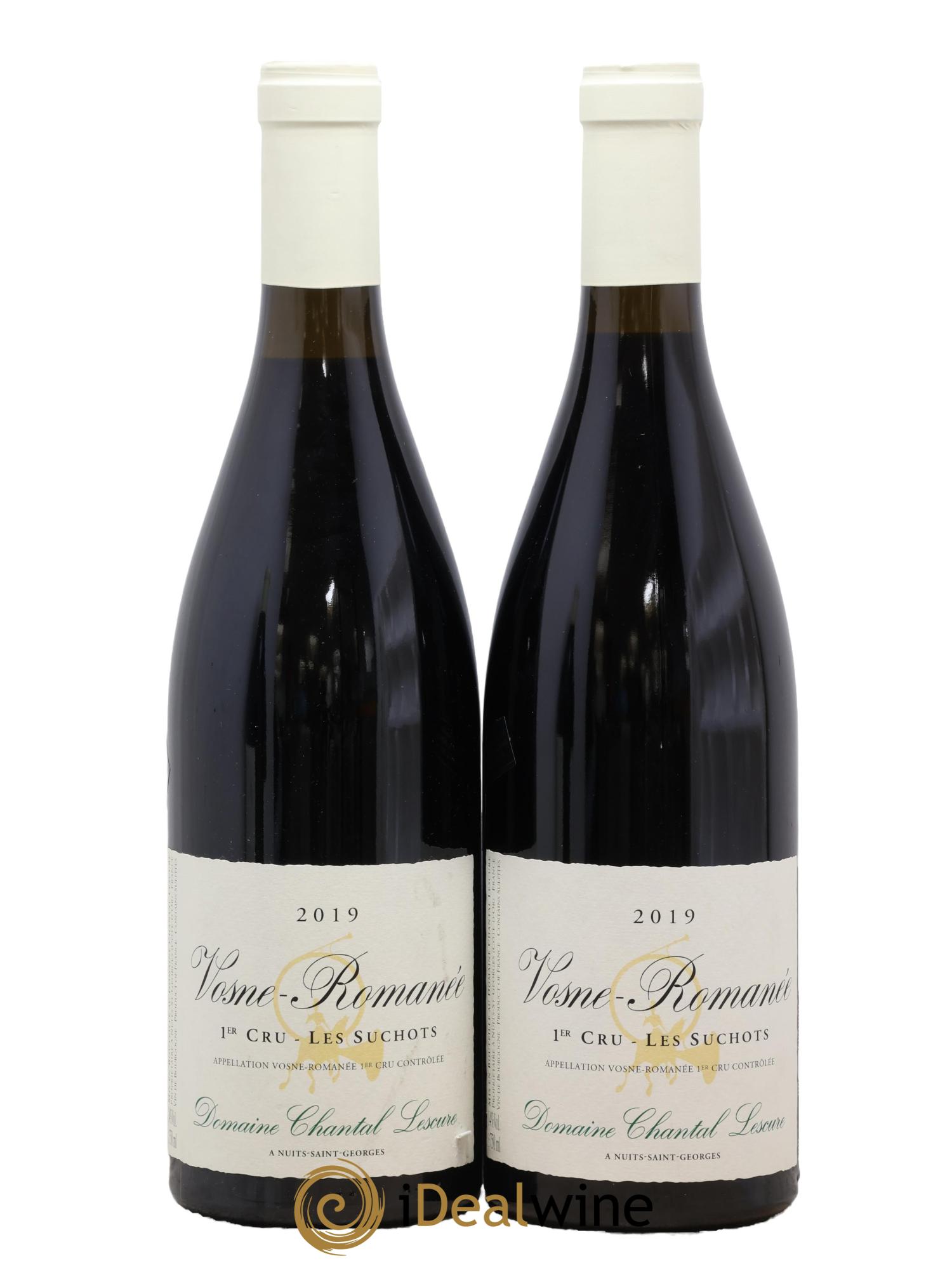 Vosne-Romanée 1er Cru Les Suchots Chantal Lescure 2019 - Lot de 2 bouteilles - 0