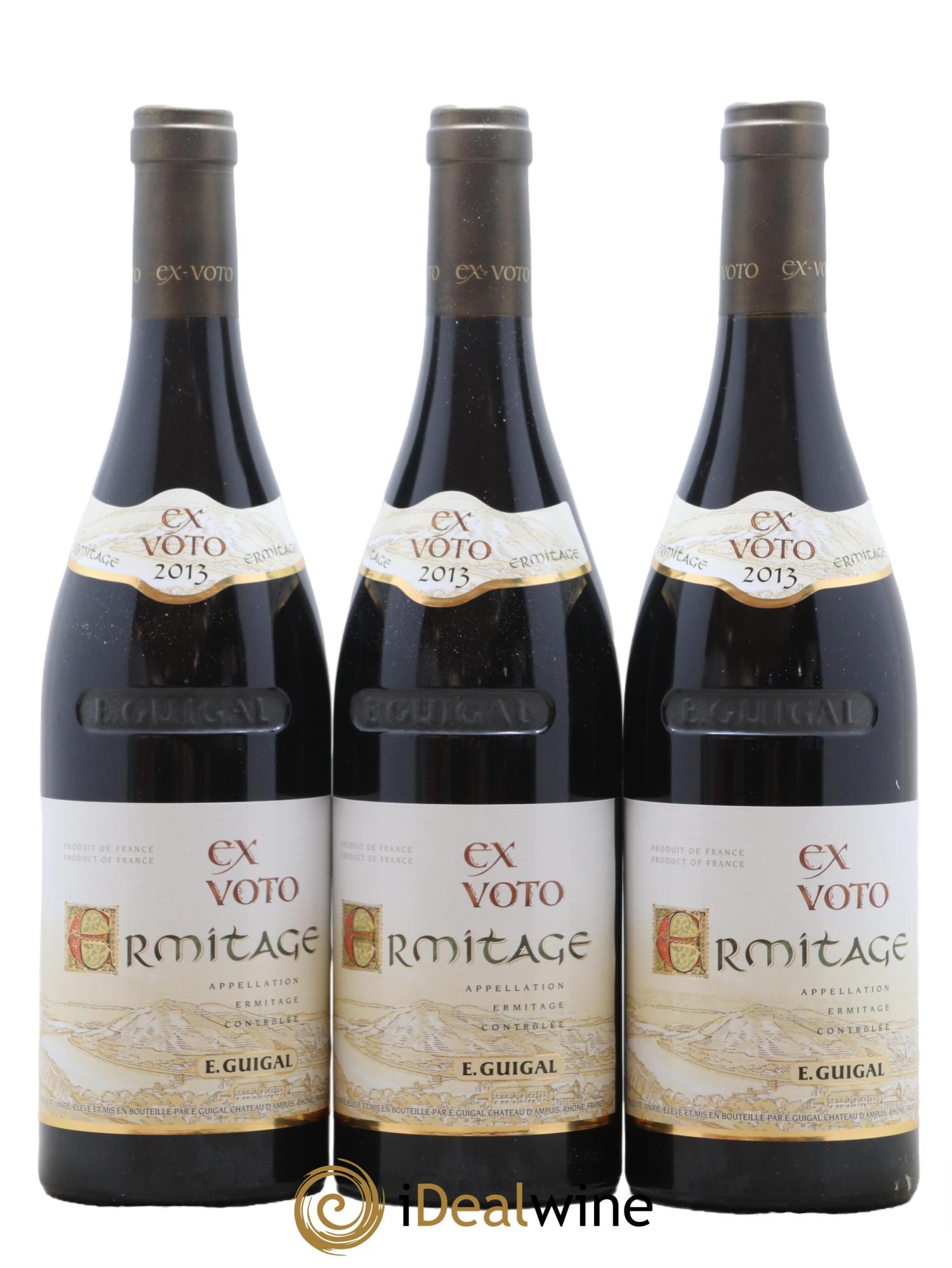 Ermitage Ex Voto Guigal 2013 - Lot de 12 bouteilles - 1
