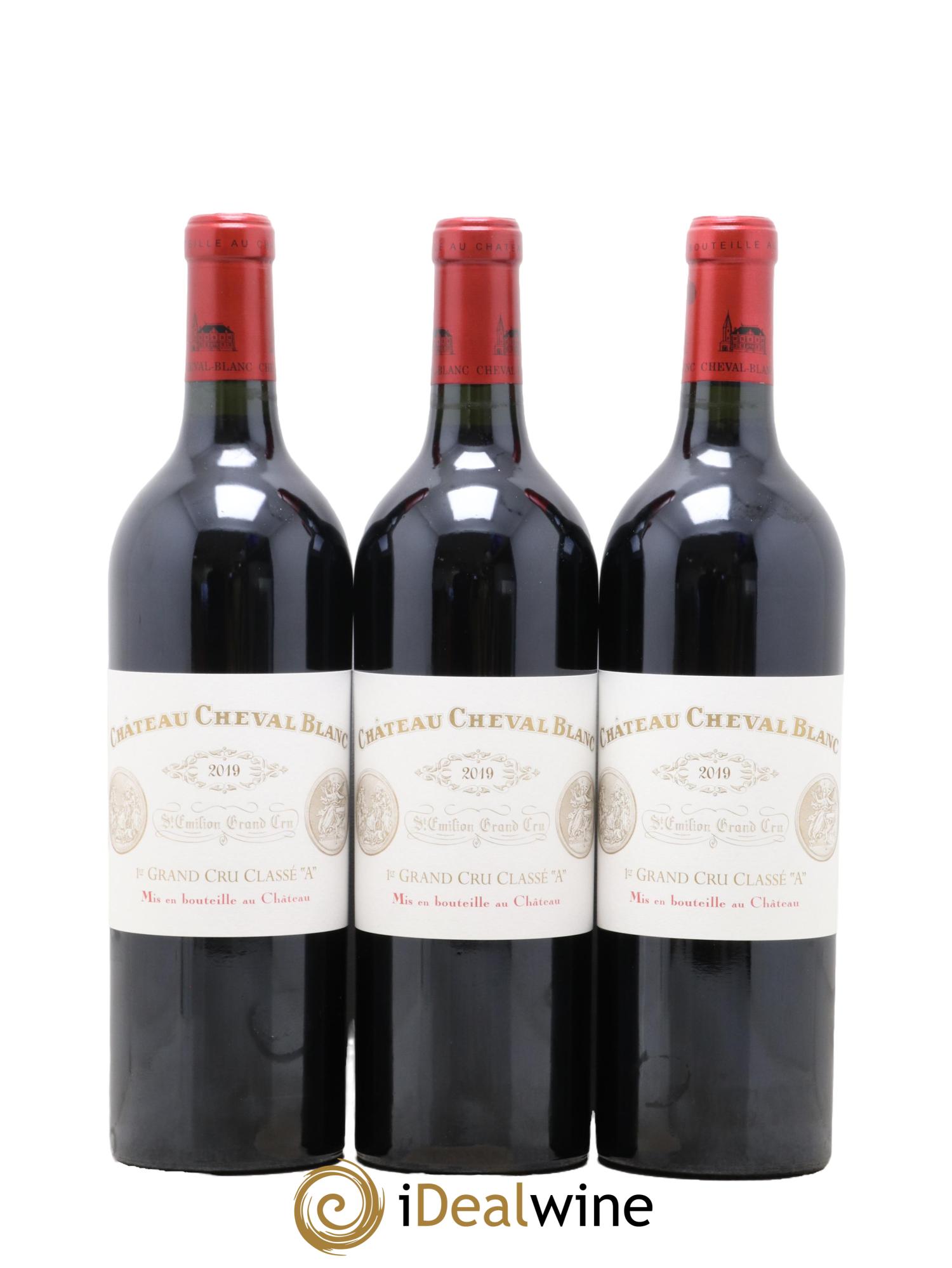 Château Cheval Blanc 1er Grand Cru Classé A  2019 - Posten von 6 Flaschen - 3