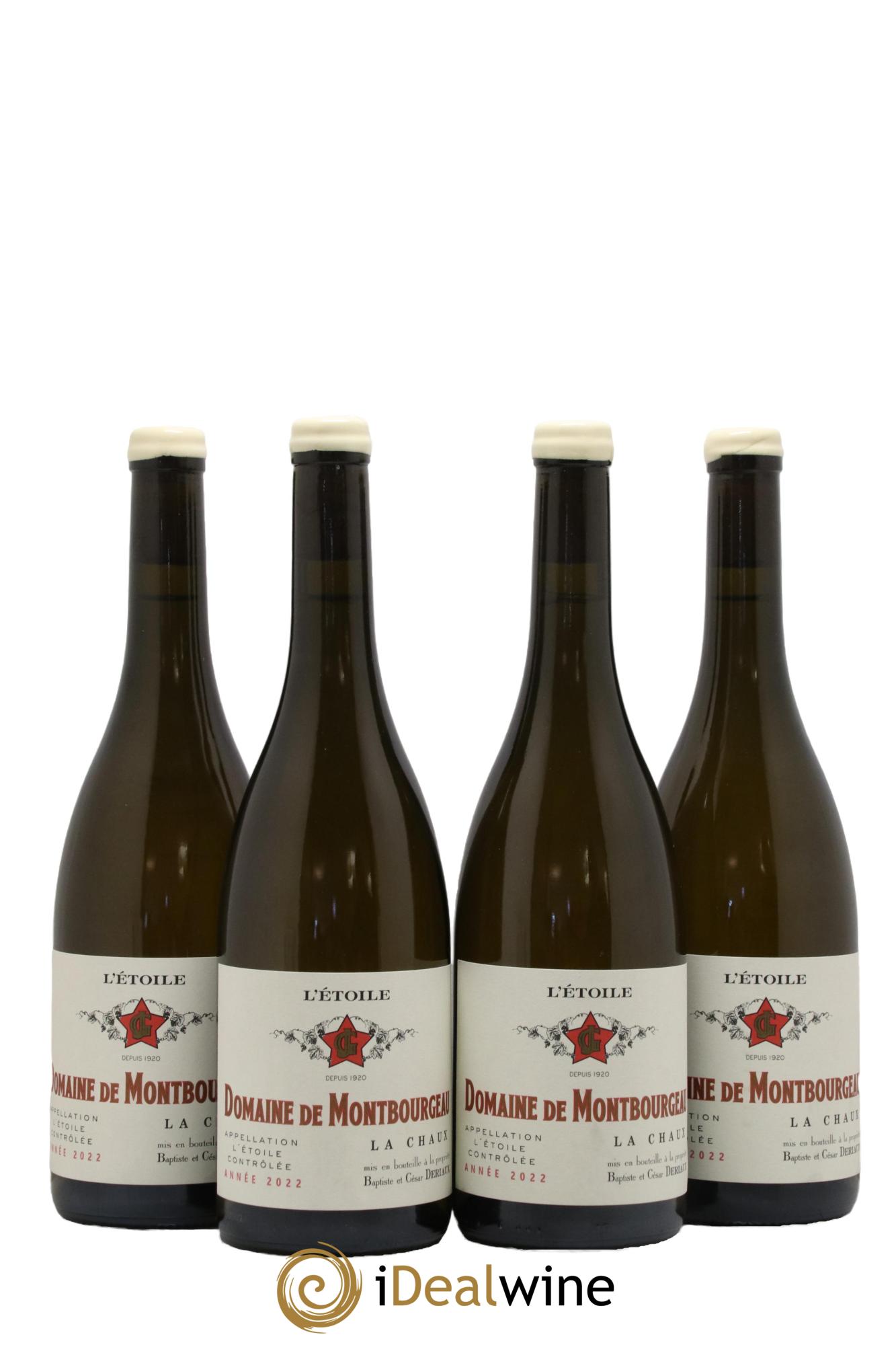 Etoile Chardonnay La Chaux Domaine de Montbourgeau 2022 - Lot de 4 bouteilles - 0