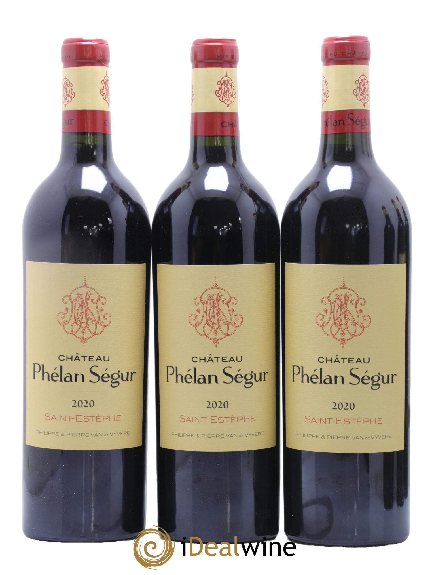 Château Phélan Ségur 2020 - Lotto di 6 bottiglie - 1