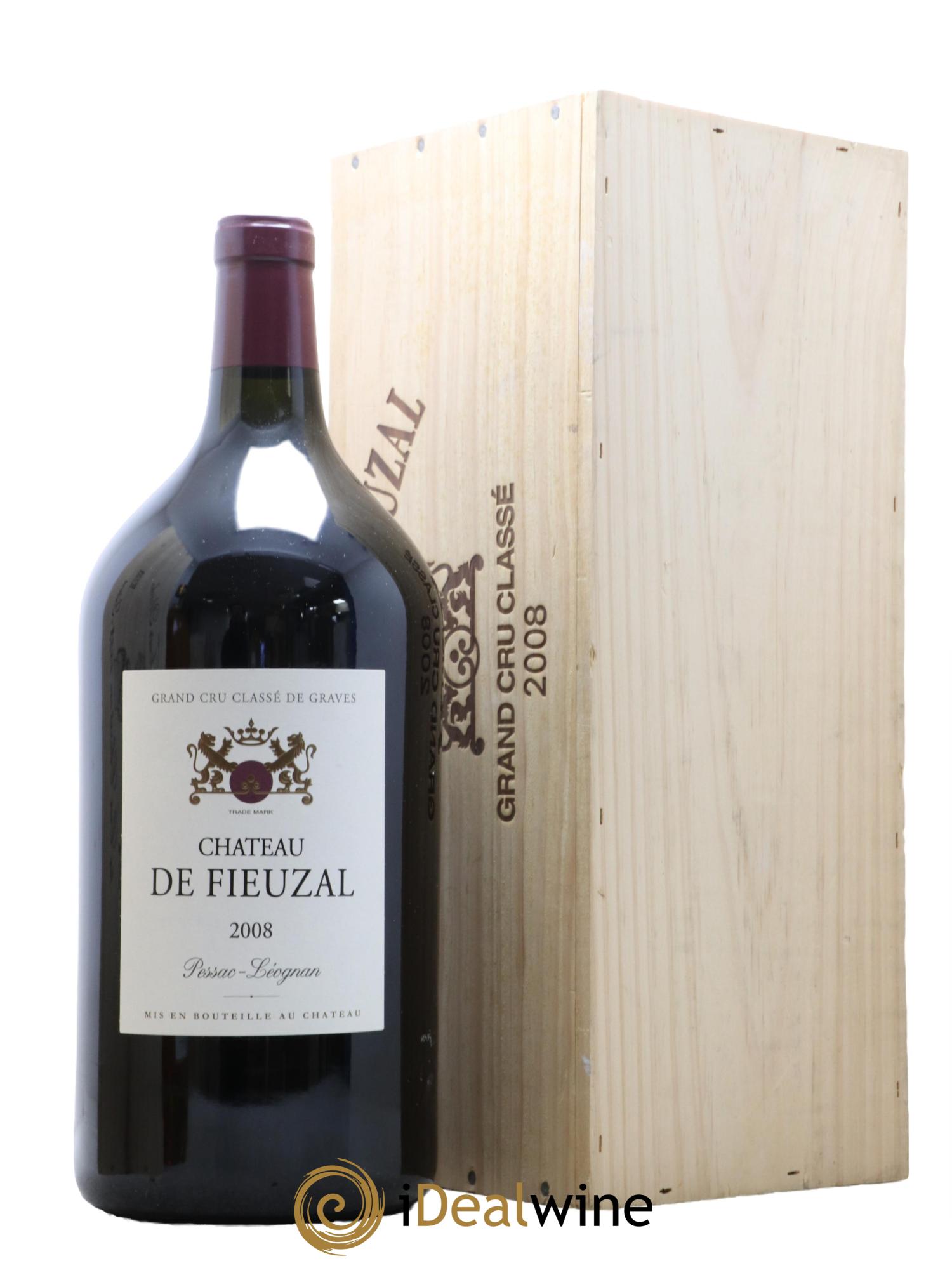 Château de Fieuzal Cru Classé de Graves 2008 - Lot de 1 double magnum - 0