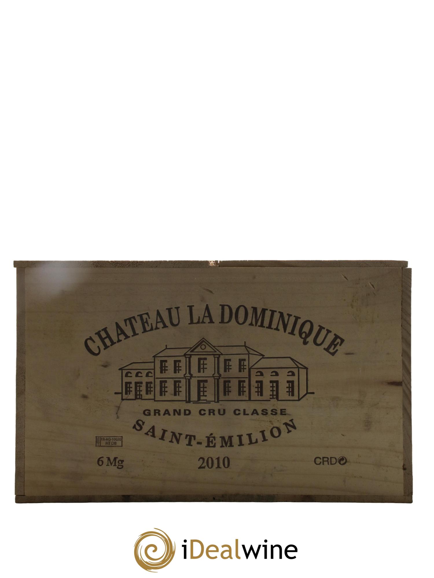 Château la Dominique Grand Cru Classé  2010 - Lotto di 6 magnum - 3