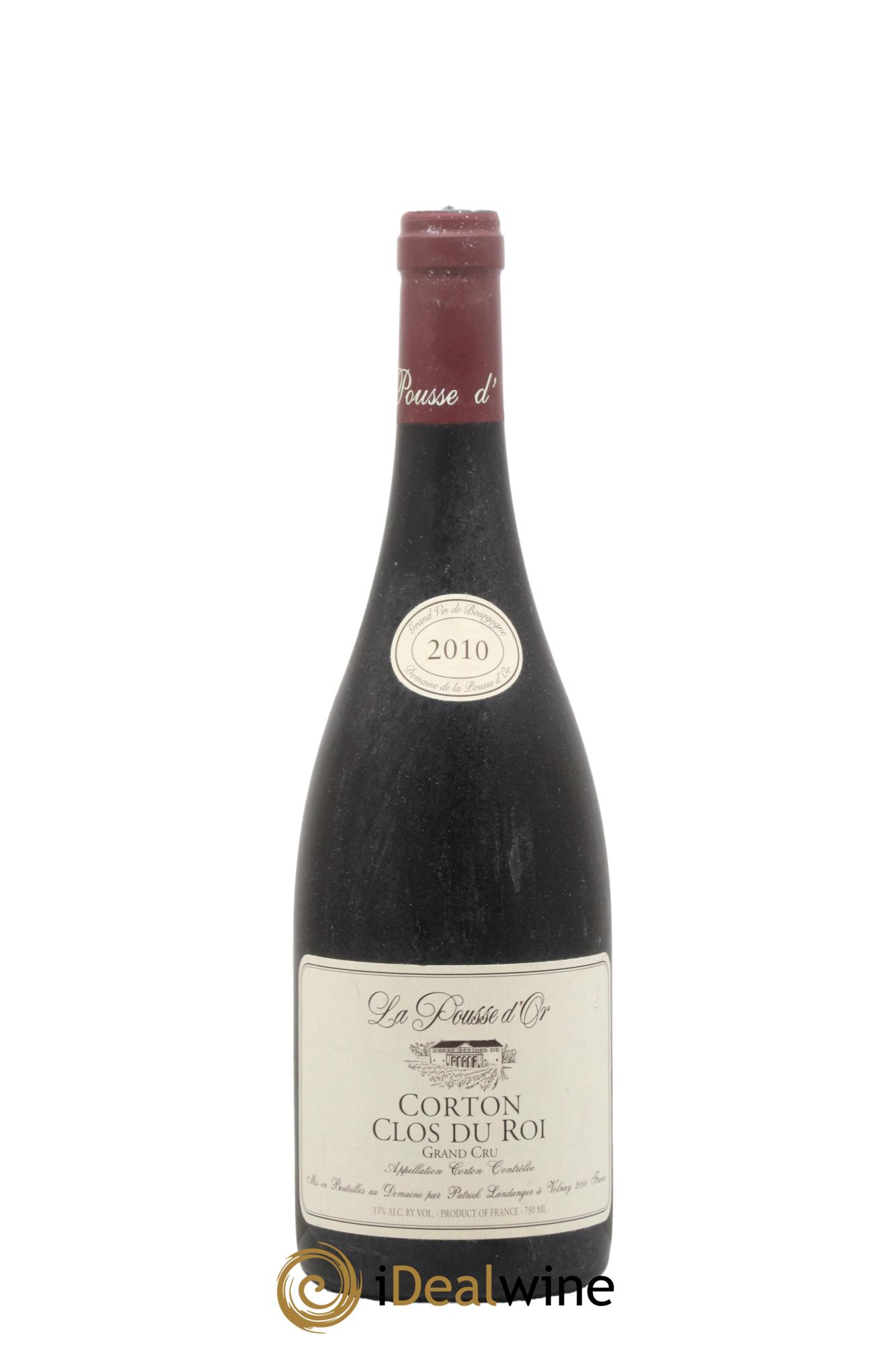 Corton Grand Cru Clos du Roi La Pousse d'Or (Domaine de) 2010 - Lot de 1 bouteille - 0