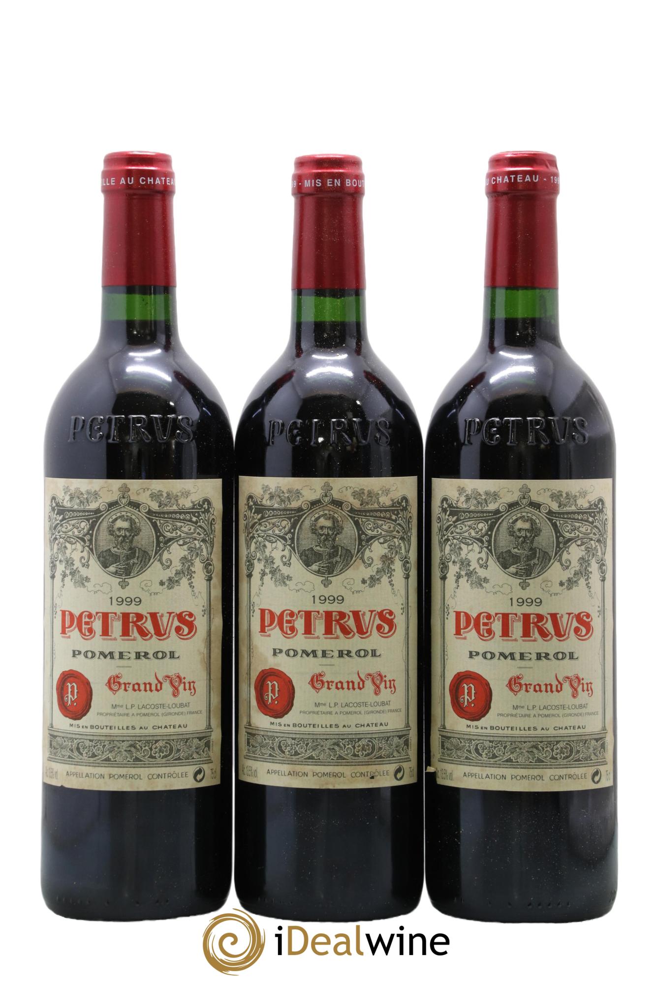 Petrus 1999 - Posten von 6 Flaschen - 2