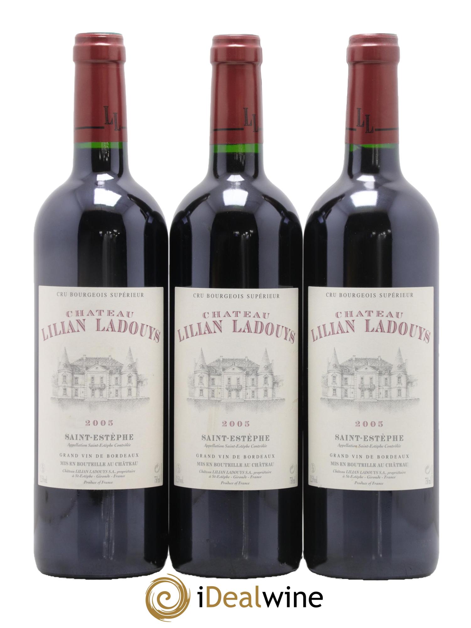 Château Lilian Ladouys Cru Bourgeois 2005 - Lot de 6 bouteilles - 2