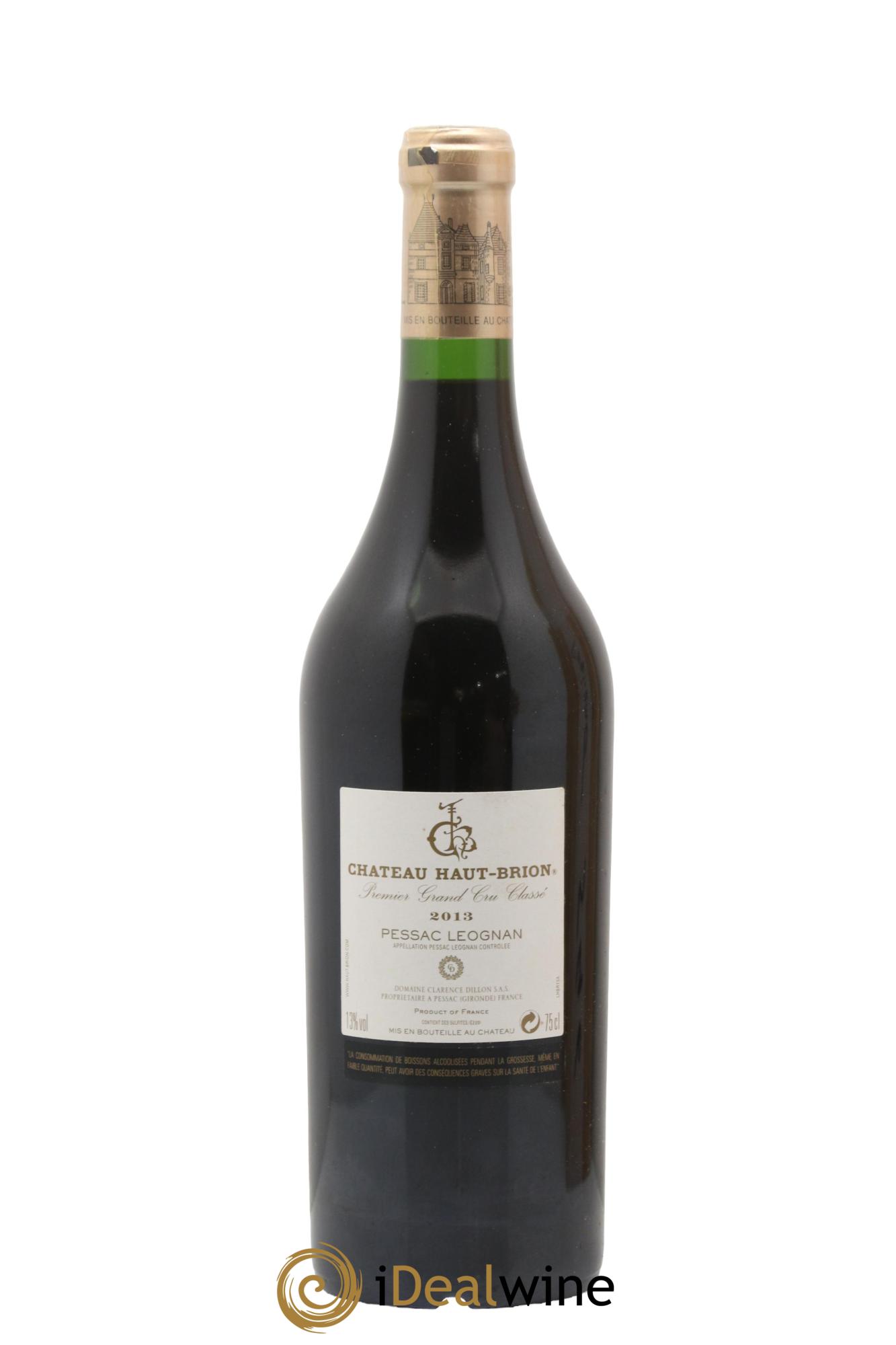Château Haut Brion 1er Grand Cru Classé 2013 - Lotto di 1 bottiglia - 2