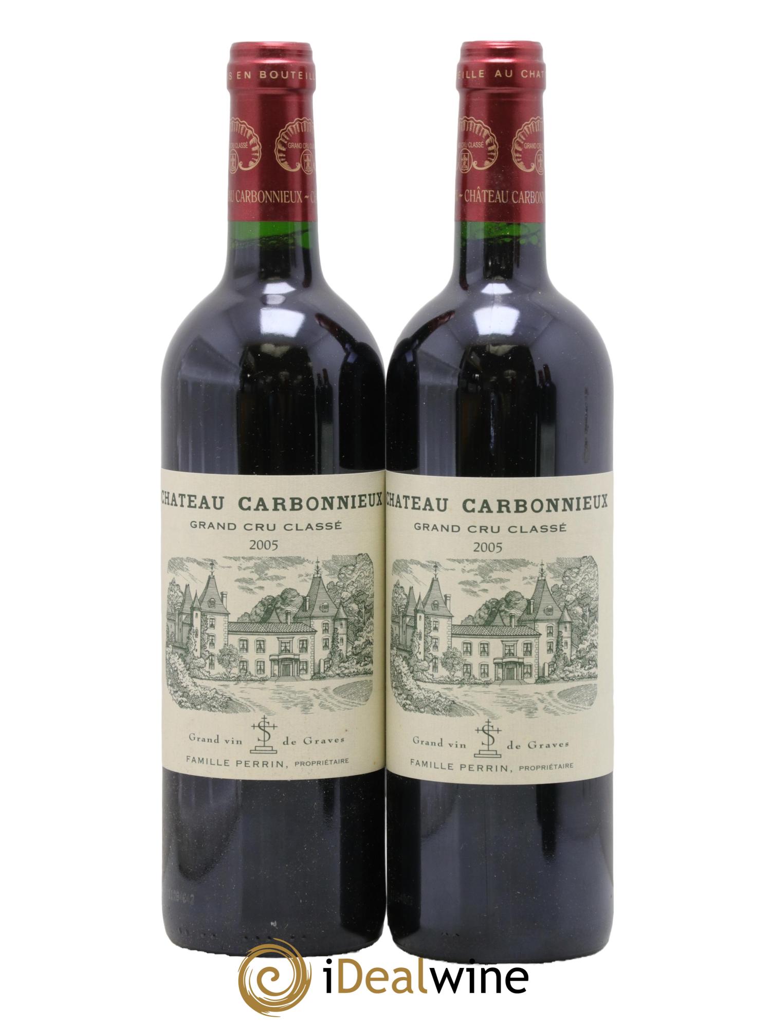 Château Carbonnieux Cru Classé de Graves 2005 - Posten von 2 Flaschen - 0