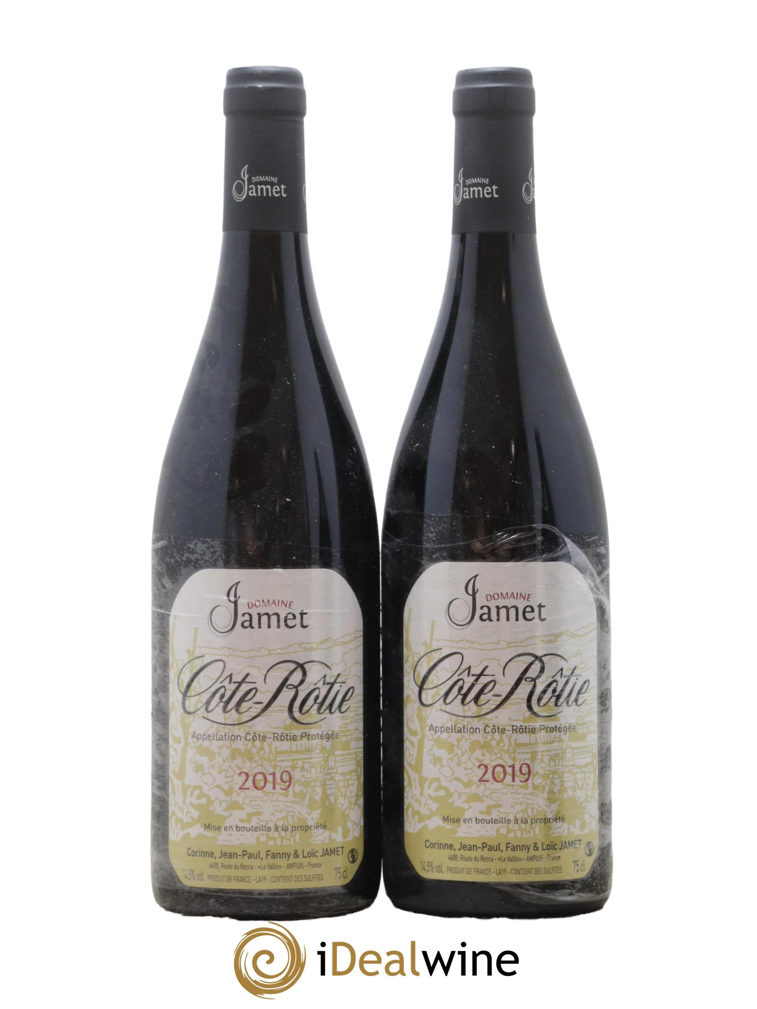 Côte-Rôtie Jamet (Domaine) 2019 - Lot de 2 bouteilles - 0