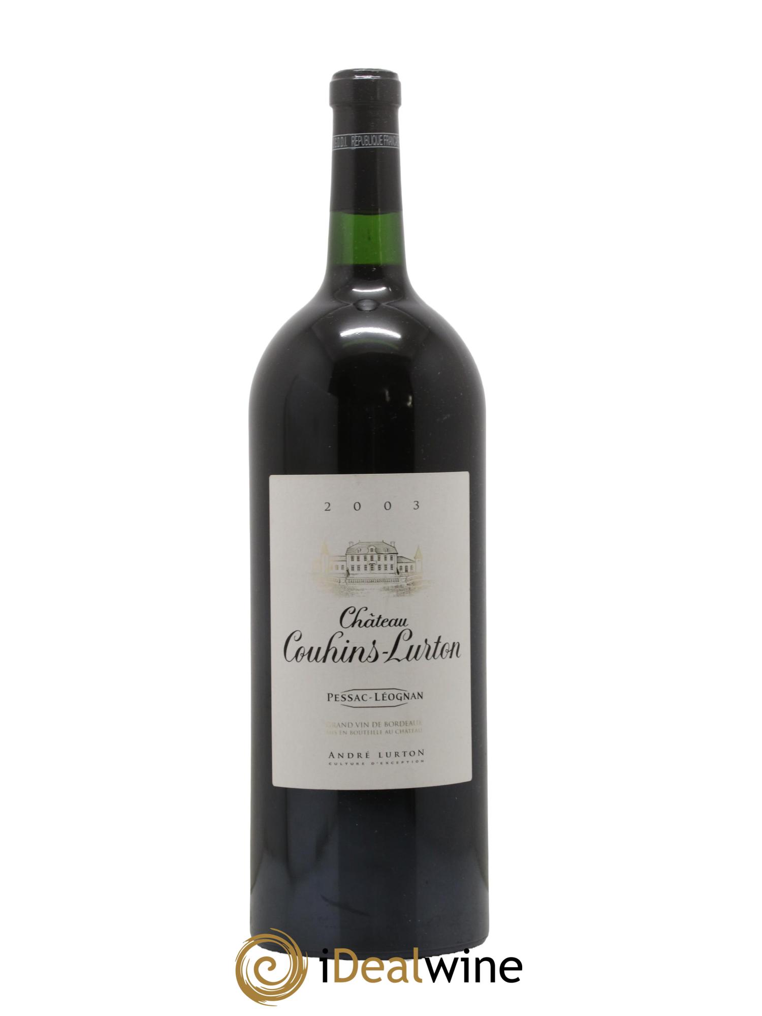Château Couhins-Lurton 2003 - Lot de 1 magnum - 0