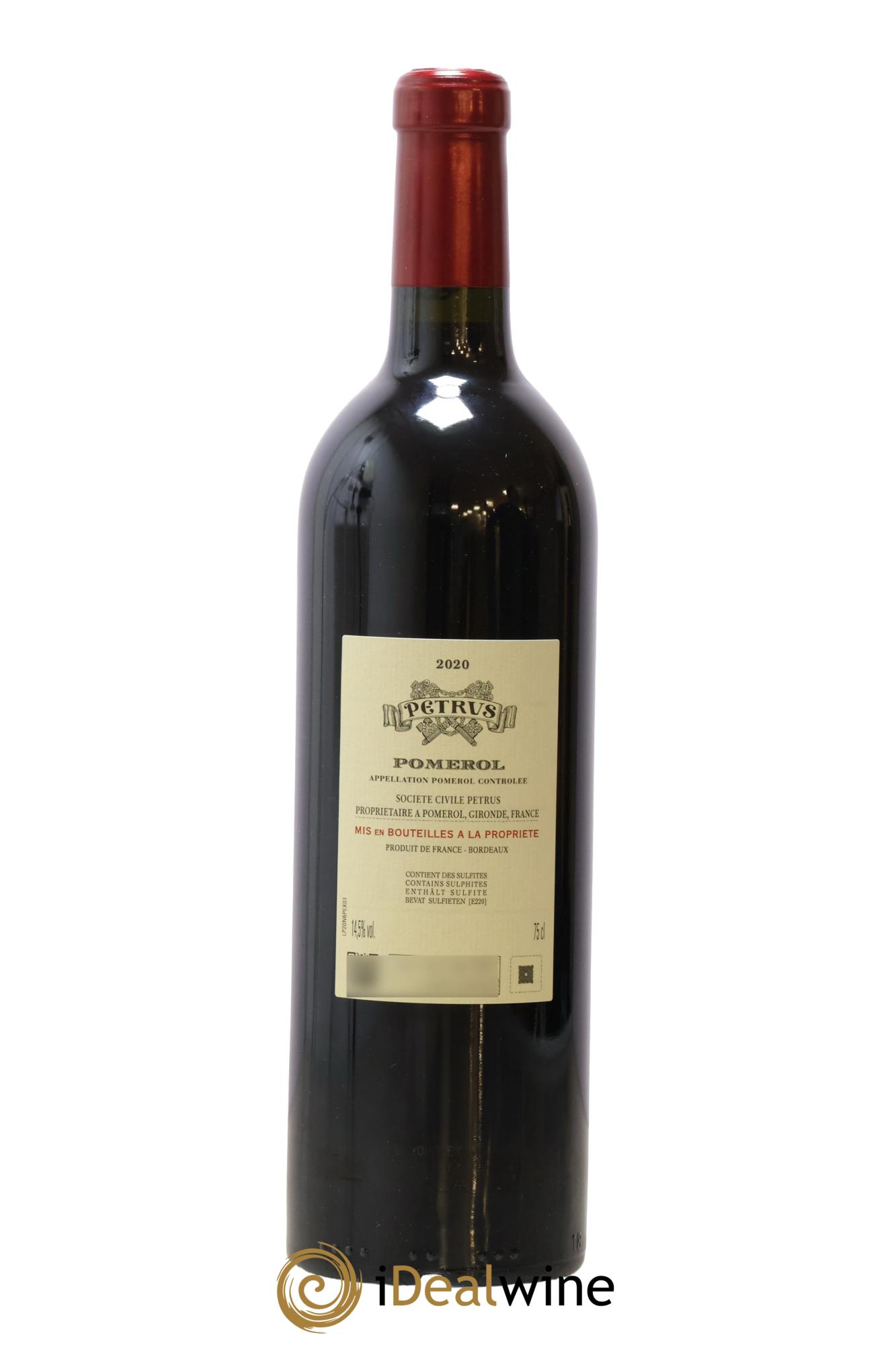 Petrus 2020 - Lot de 1 bouteille - 1