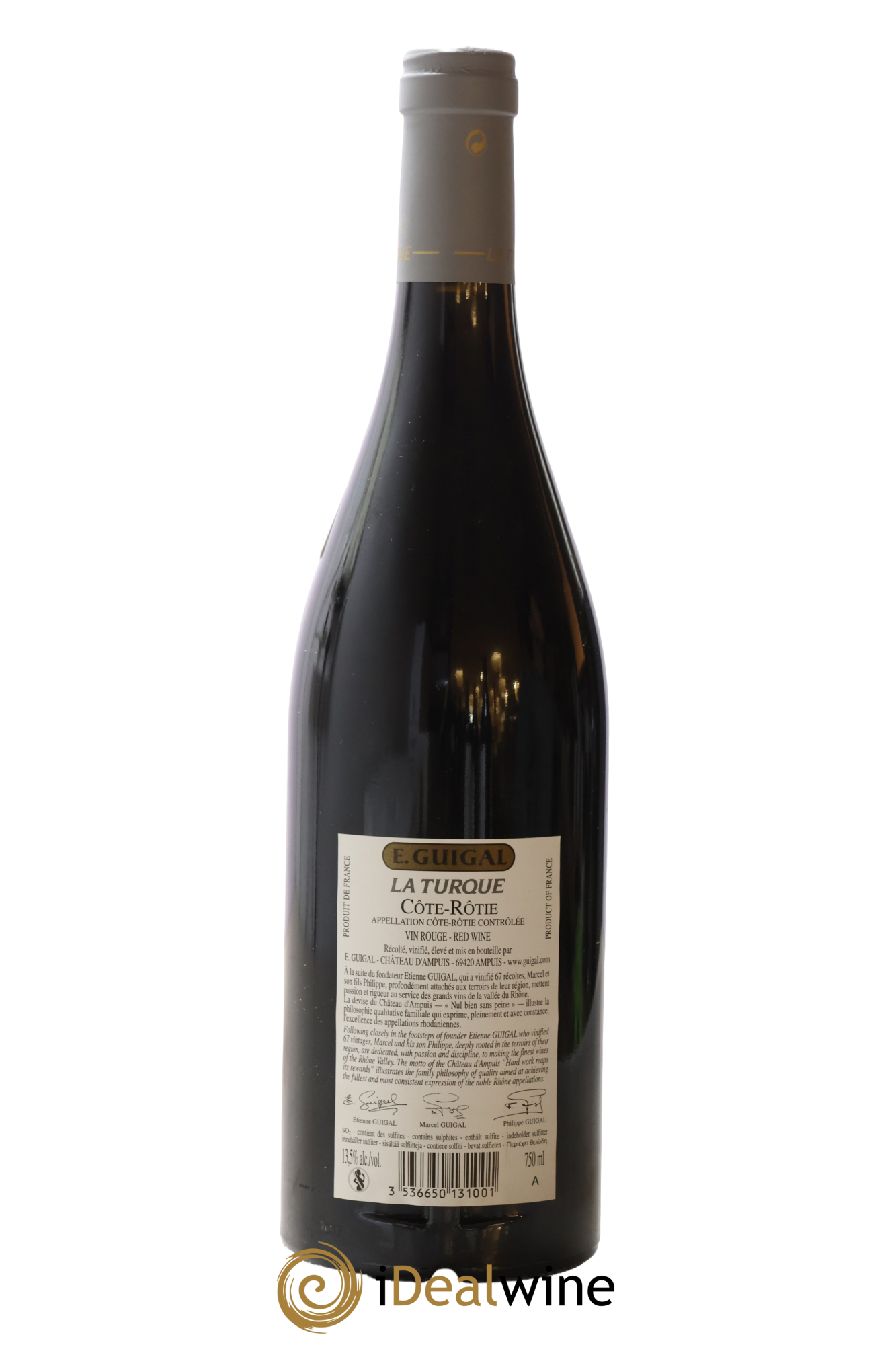 Côte-Rôtie La Turque Guigal 2016 - Lot of 1 bottle - 1