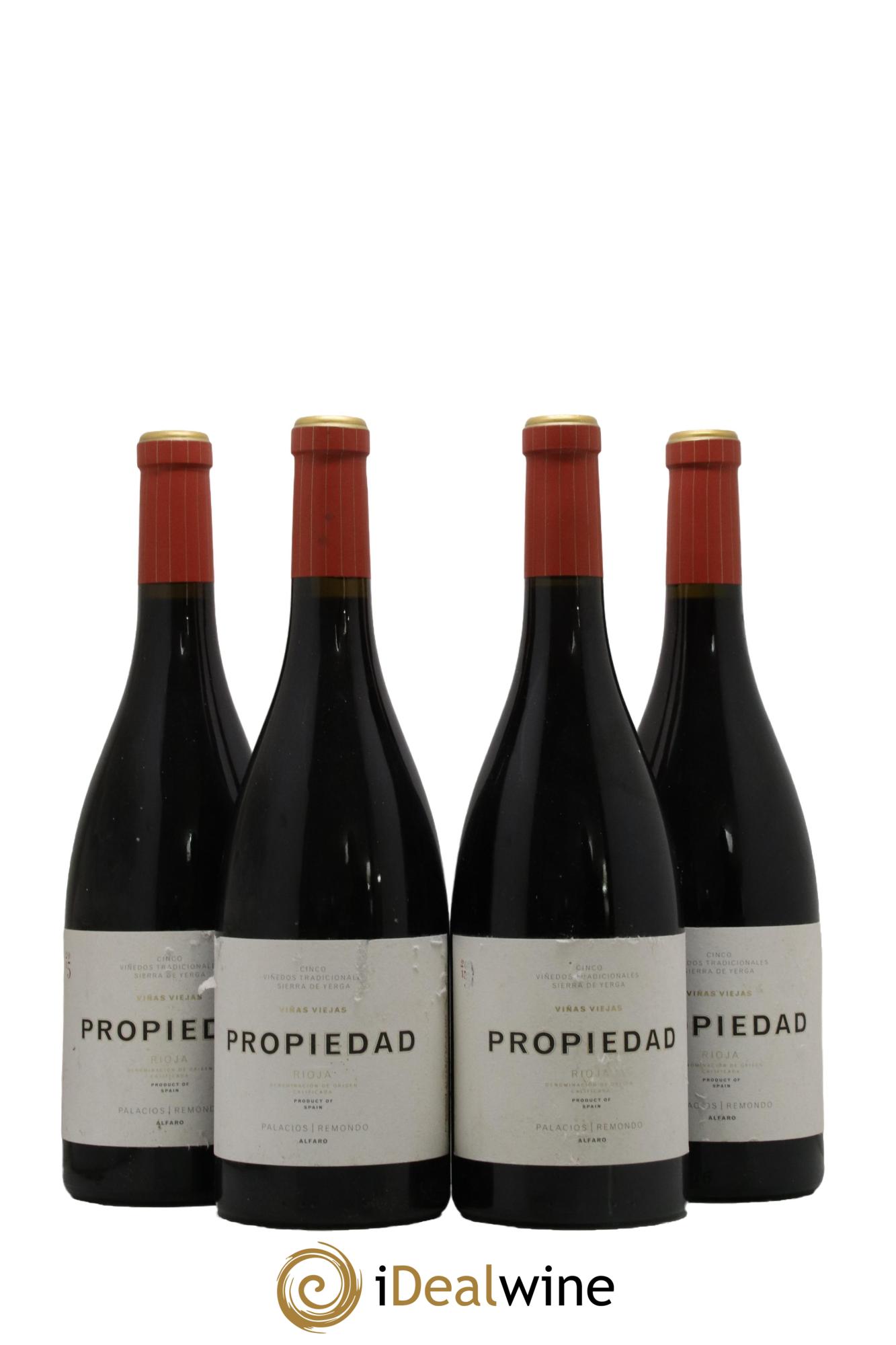 Rioja Propiedad Palacios Remondo 2015 - Lotto di 4 bottiglie - 0