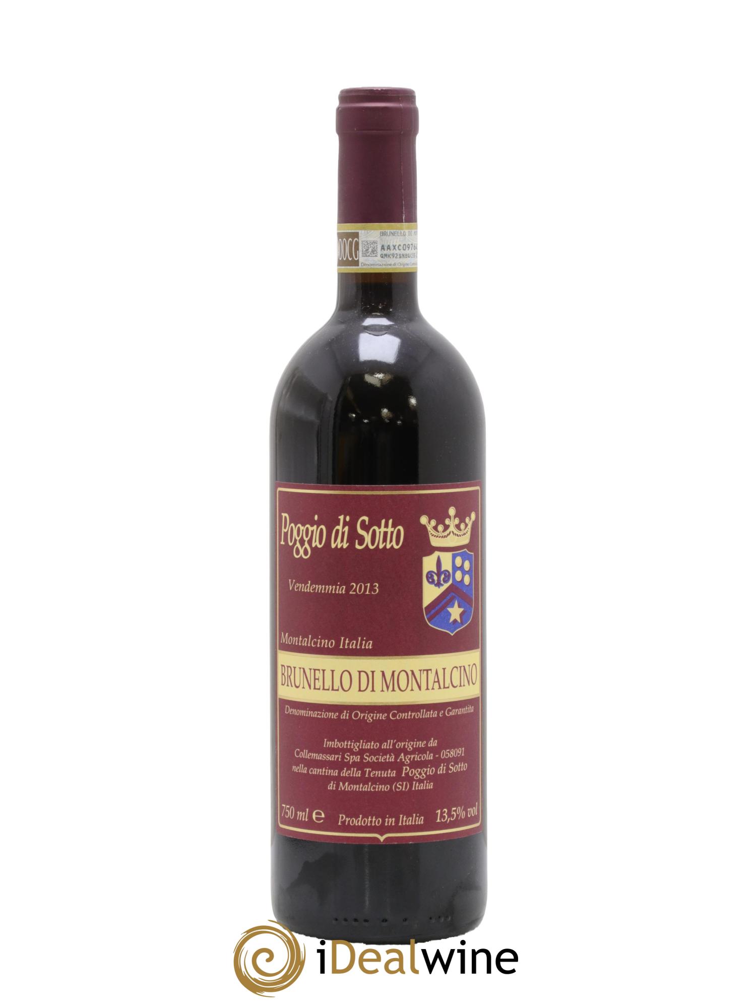 Brunello di Montalcino DOCG Poggio di Sotto 2013 - Lot of 1 bottle - 0