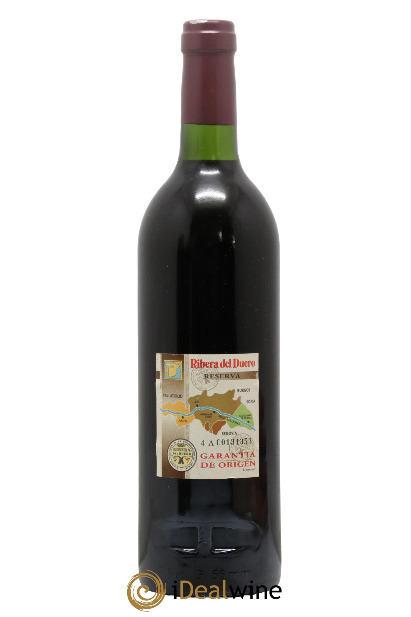 Ribera Del Duero DO Vega Sicilia Valbuena 5 ano Famille Alvarez 2000 - Lot de 1 bouteille - 1