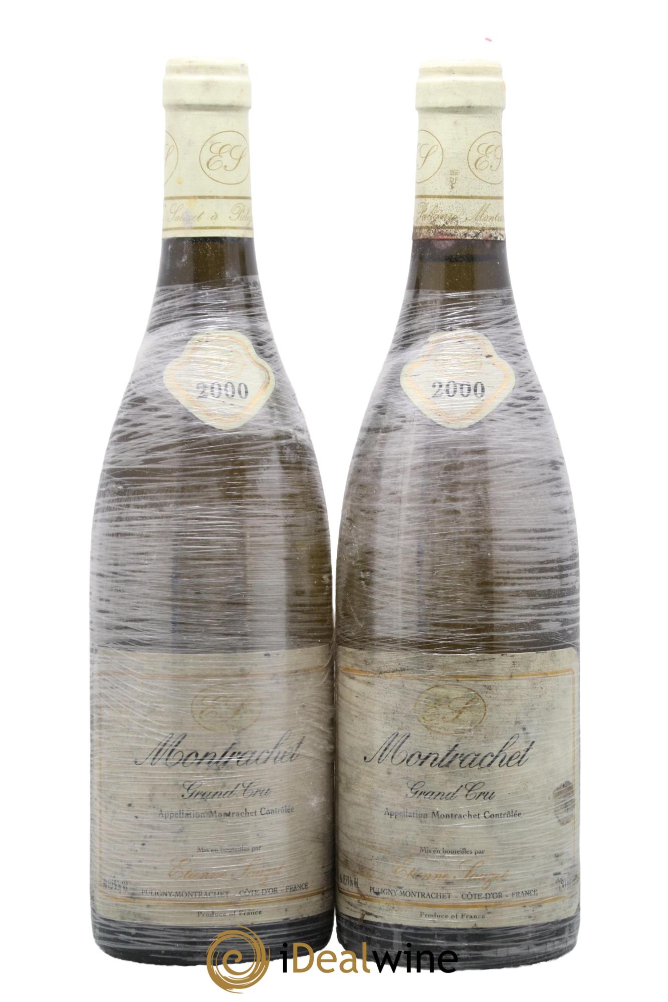 Montrachet Grand Cru Etienne Sauzet 2000 - Lot de 2 bouteilles - 0
