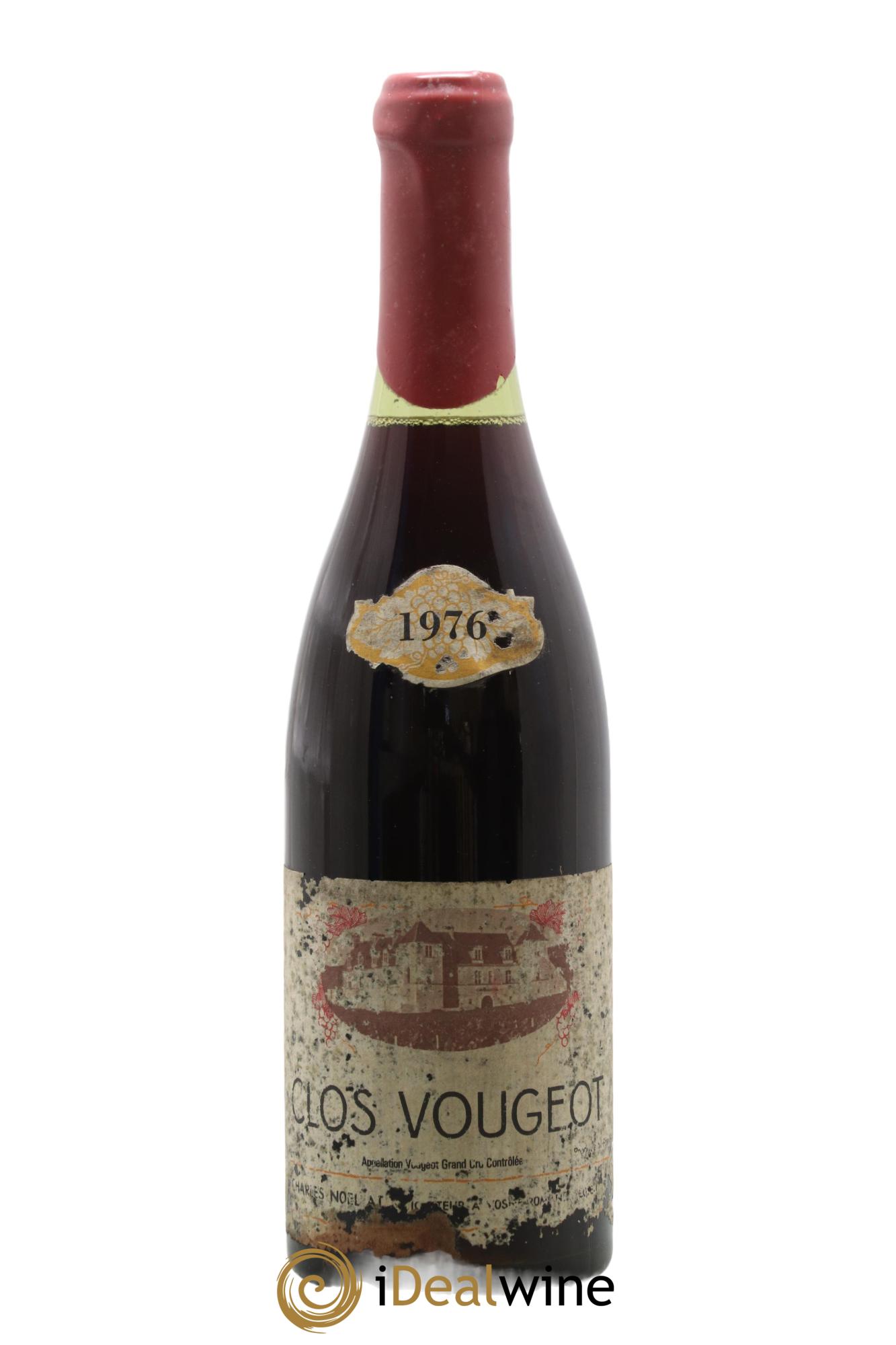 Clos de Vougeot Grand Cru Charles Noëllat 1976 - Lot de 1 bouteille - 0