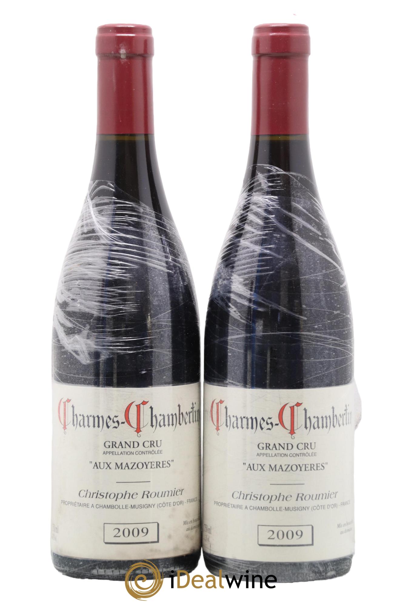 Charmes-Chambertin Grand Cru Aux Mazoyères Christophe Roumier 2009 - Lot of 2 bottles - 0