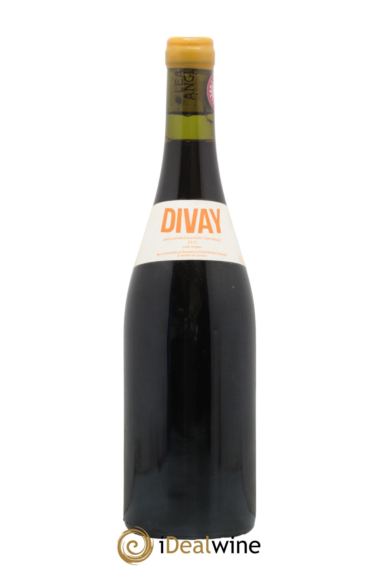 Collioure Divay Domaine Leah Anglès 2021 - Lotto di 1 bottiglia - 0