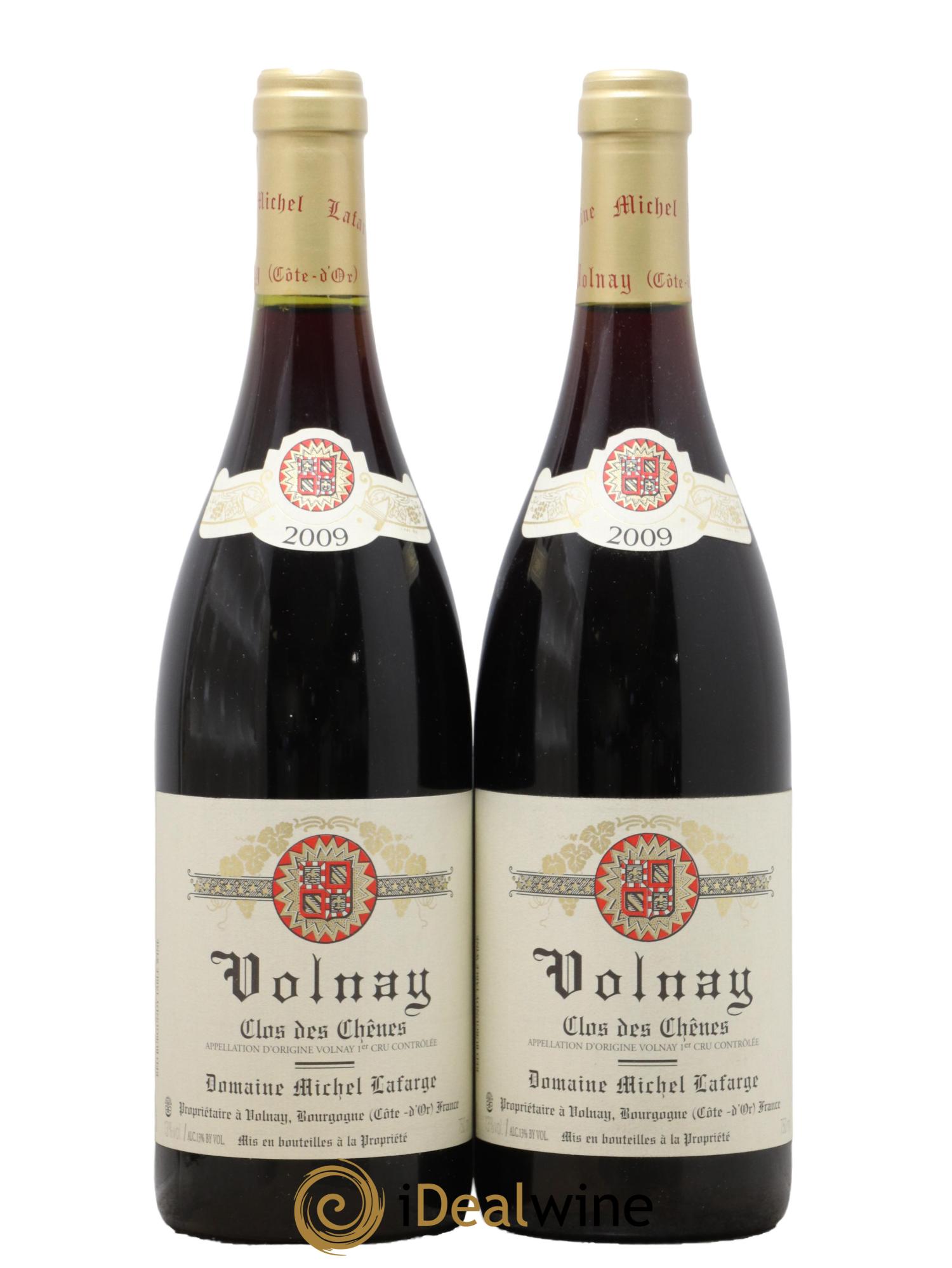 Volnay 1er Cru Clos des Chênes Lafarge (Domaine) 2009 - Lot de 2 bouteilles - 0