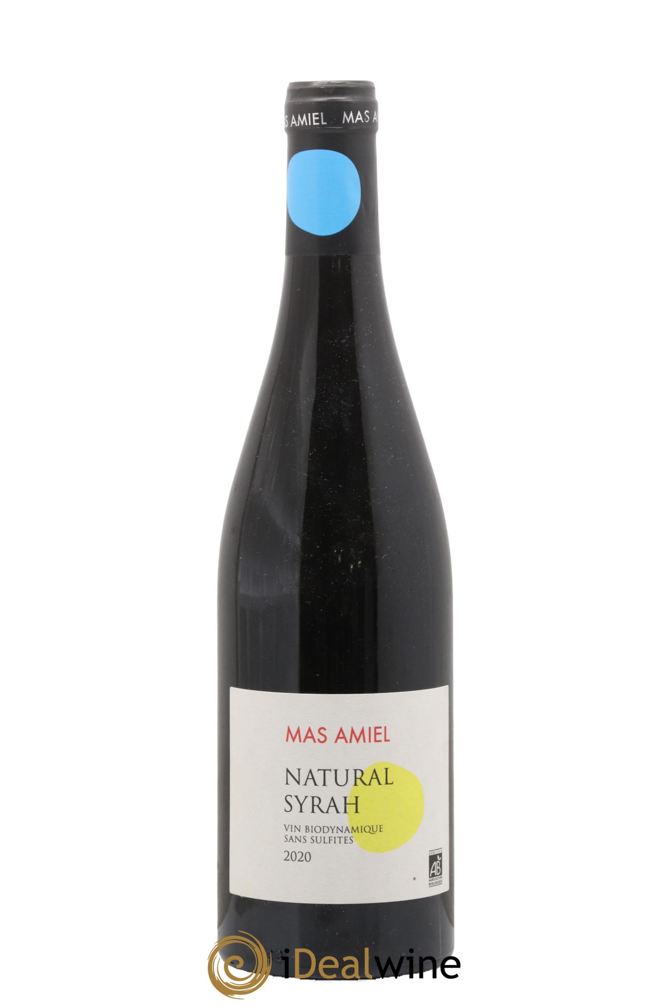 Côtes Catalanes (VDP des Côtes Catalanes) Natural Syrah Mas Amiel 2020 - Lot de 1 bouteille - 0