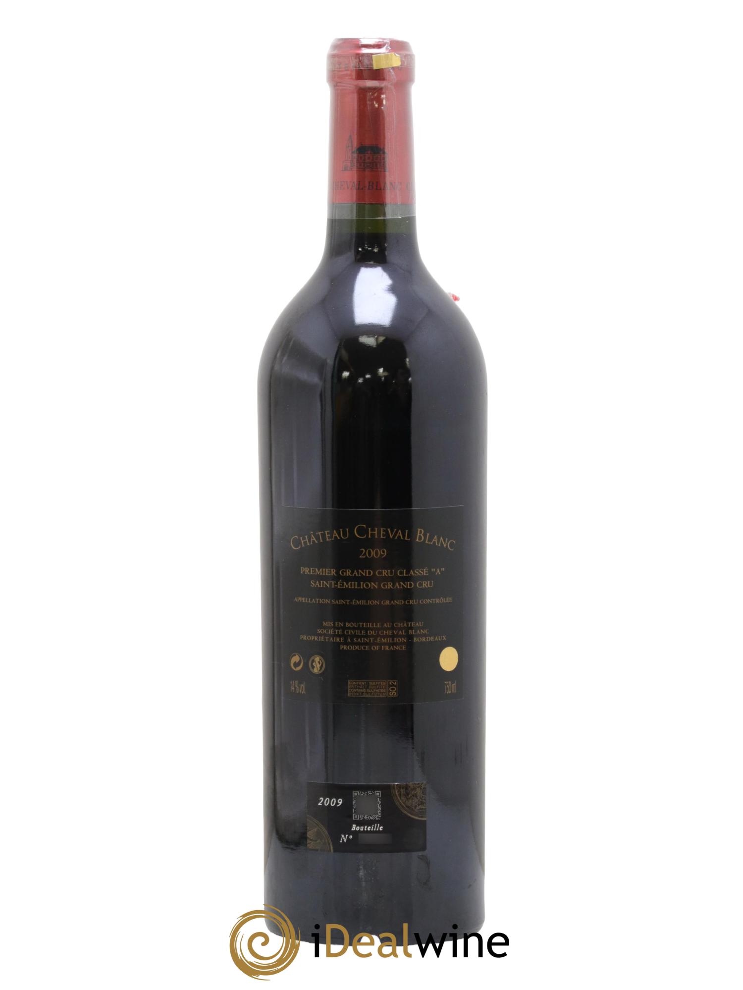 Château Cheval Blanc 1er Grand Cru Classé A 2009 - Lot of 1 bottle - 1