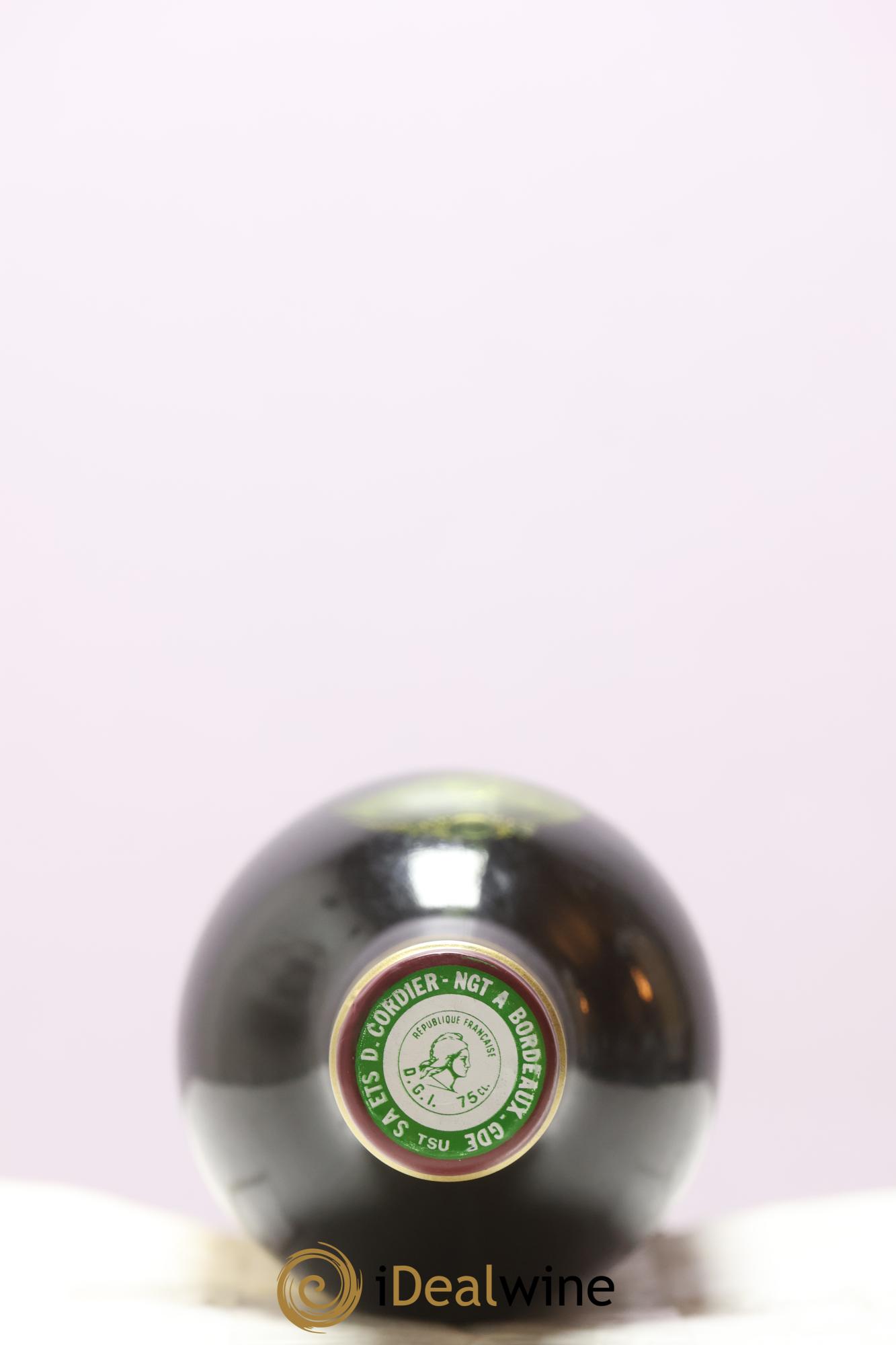 Château Talbot 4ème Grand Cru Classé 1982 - Lot de 1 bouteille - 1