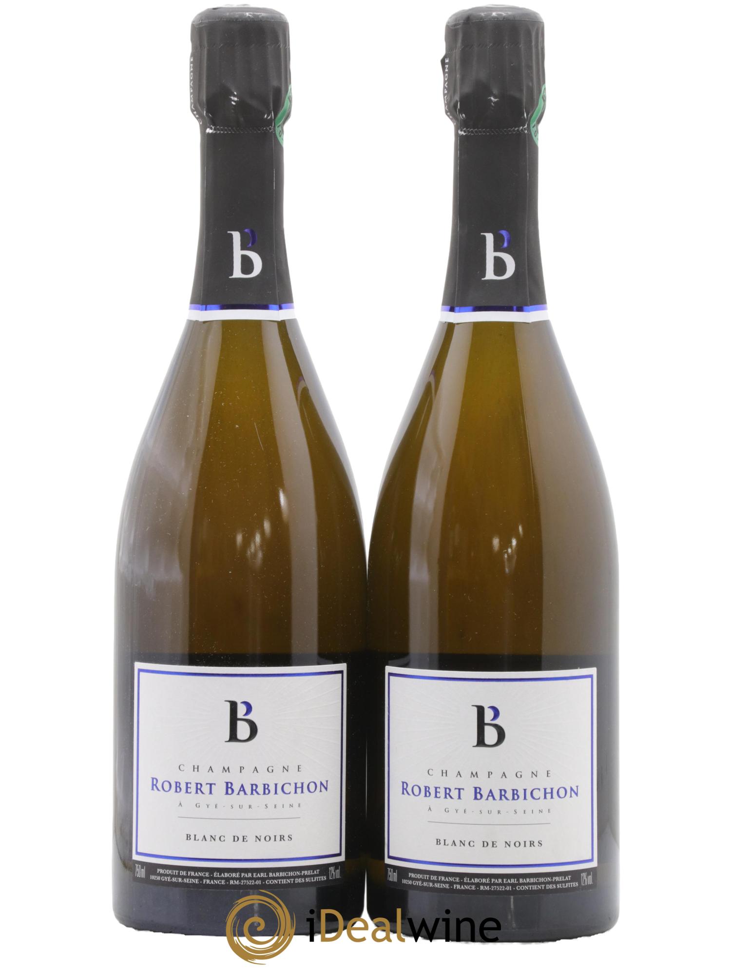 Champagne Blanc de Noirs Barbichon - Lot de 2 bouteilles - 0