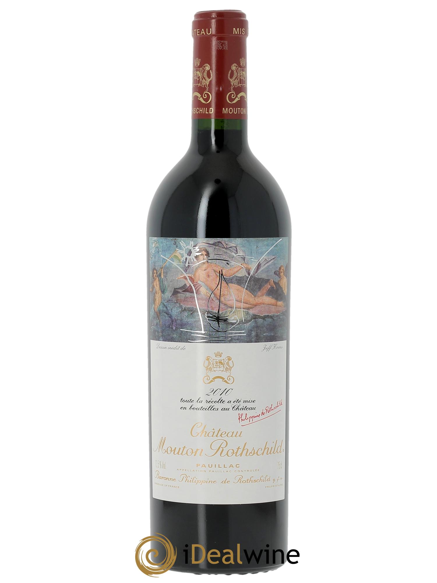 Château Mouton Rothschild 1er Grand Cru Classé (CBO à partir de 6 bts) 2010 - Lot de 1 bouteille - 0