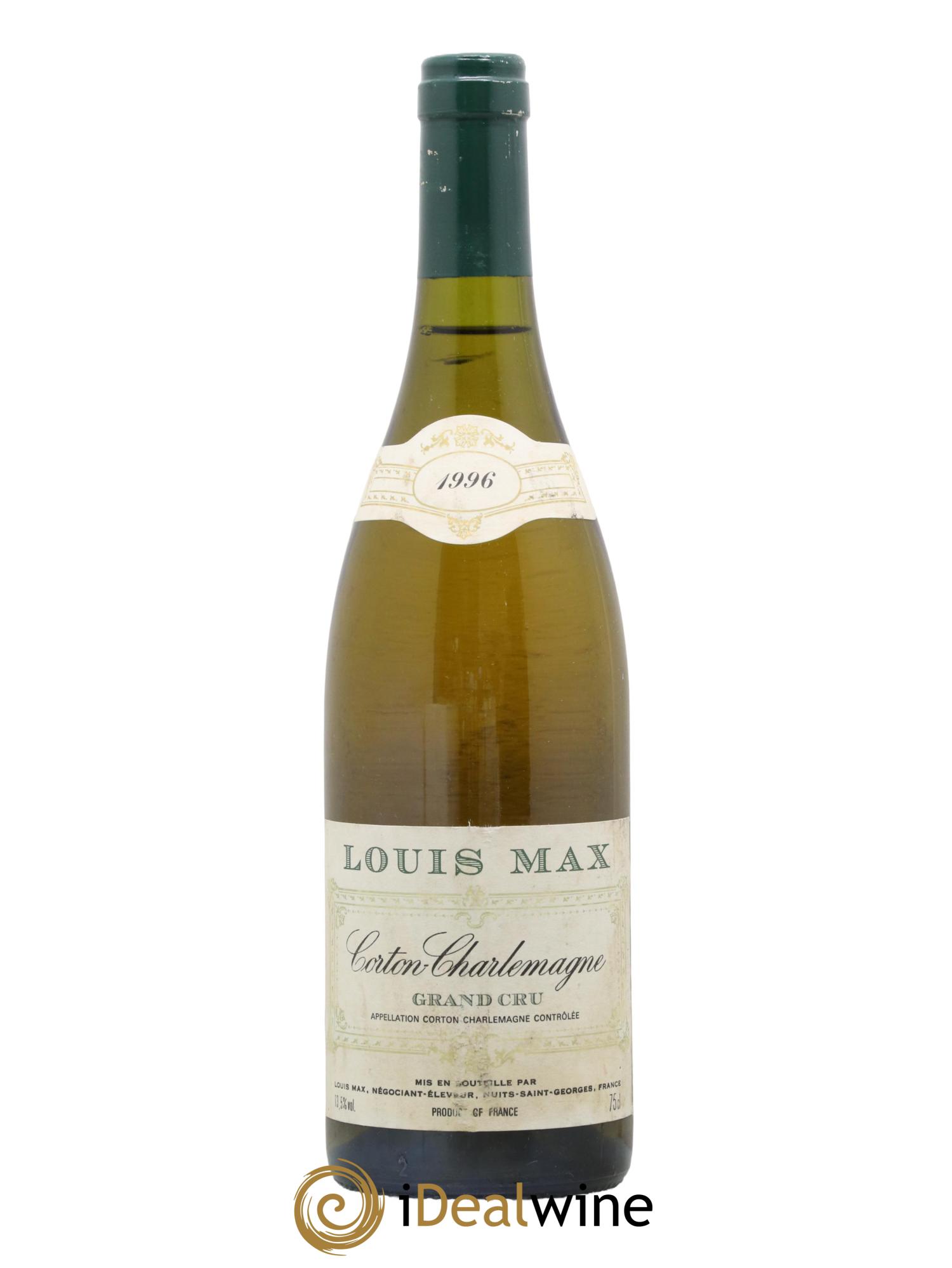 Corton-Charlemagne Grand Cru Louis Max 1996 - Lot de 1 bouteille - 0