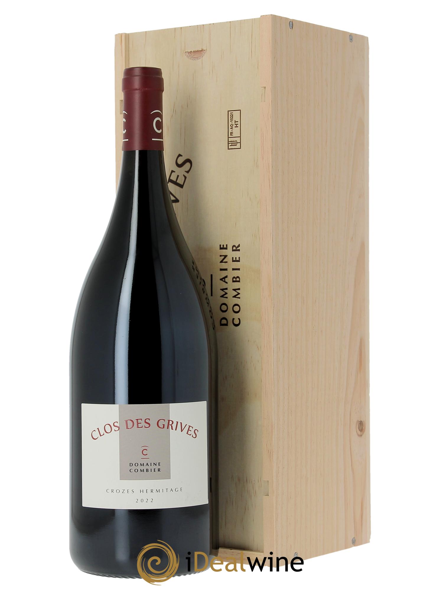 Crozes-Hermitage Clos des Grives Combier 2022 - Lot de 1 magnum - 0