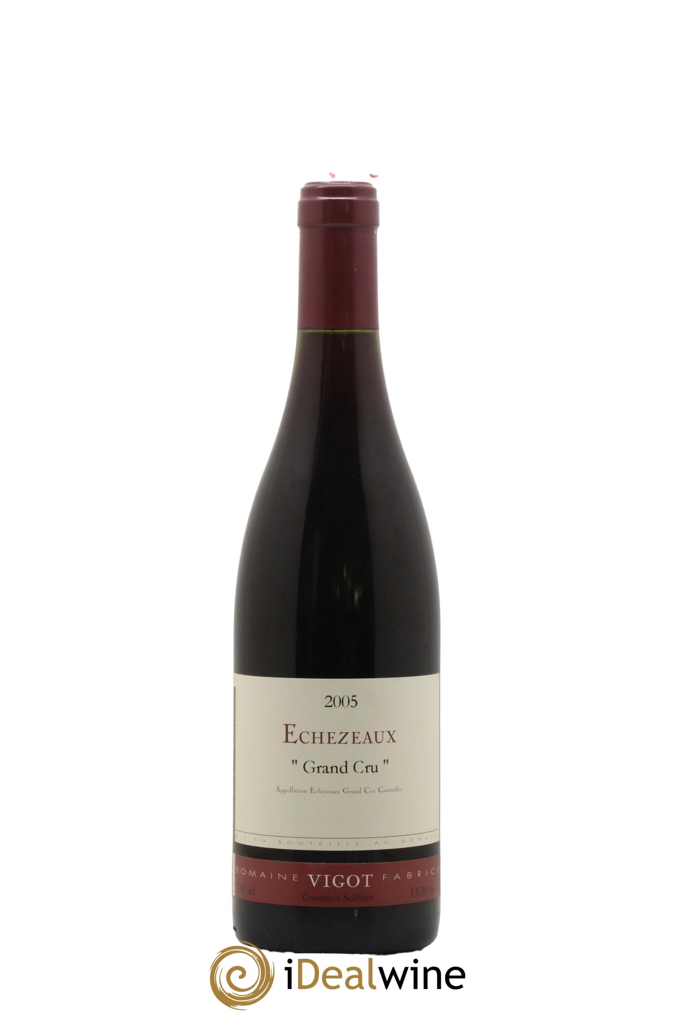 Echezeaux Grand Cru Fabrice Vigot 2005 - Lot de 1 bouteille - 0