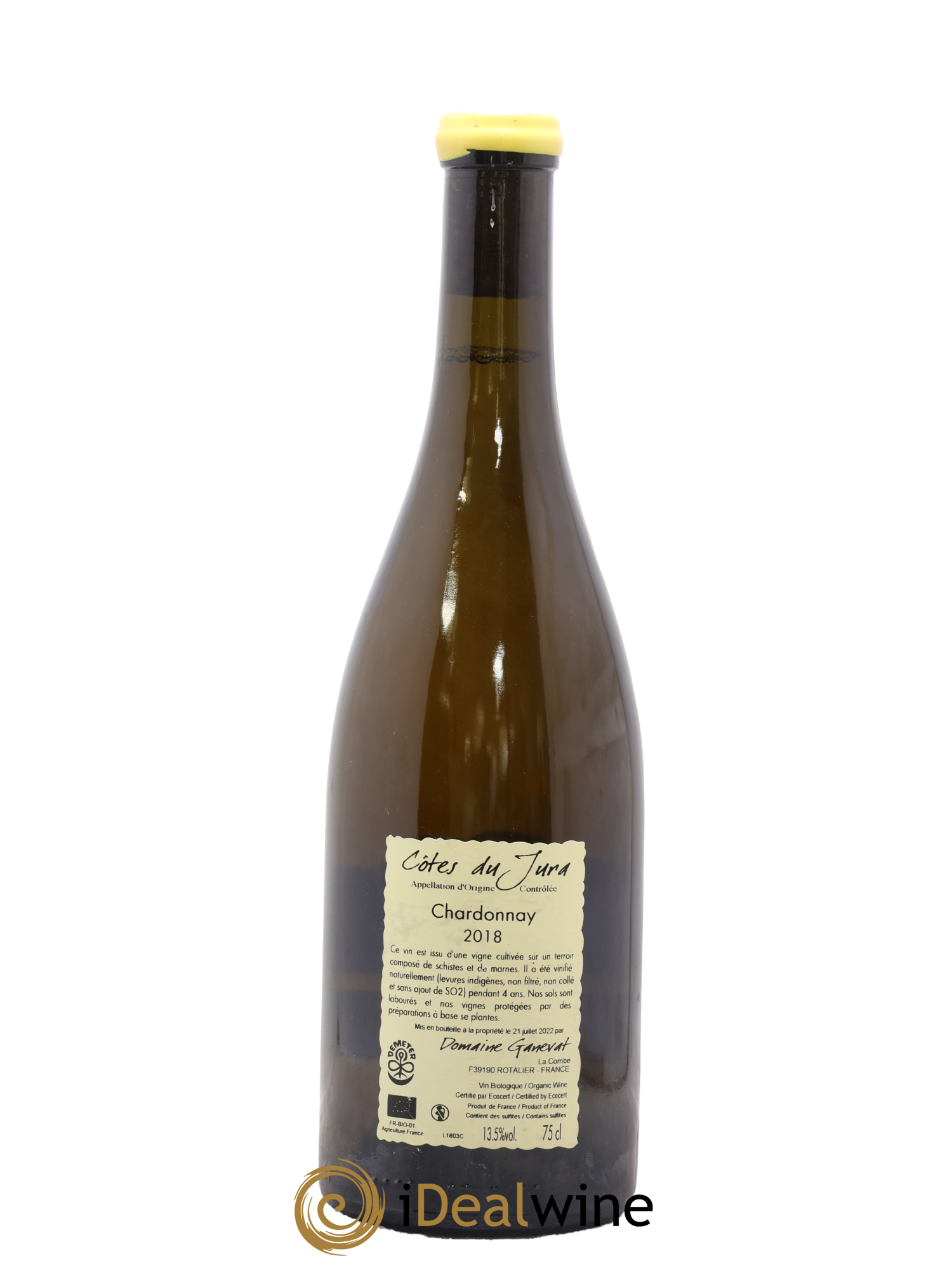 Côtes du Jura Chardonnay En Billat Jean-François Ganevat (Domaine) 2018 - Lot of 1 bottle - 1
