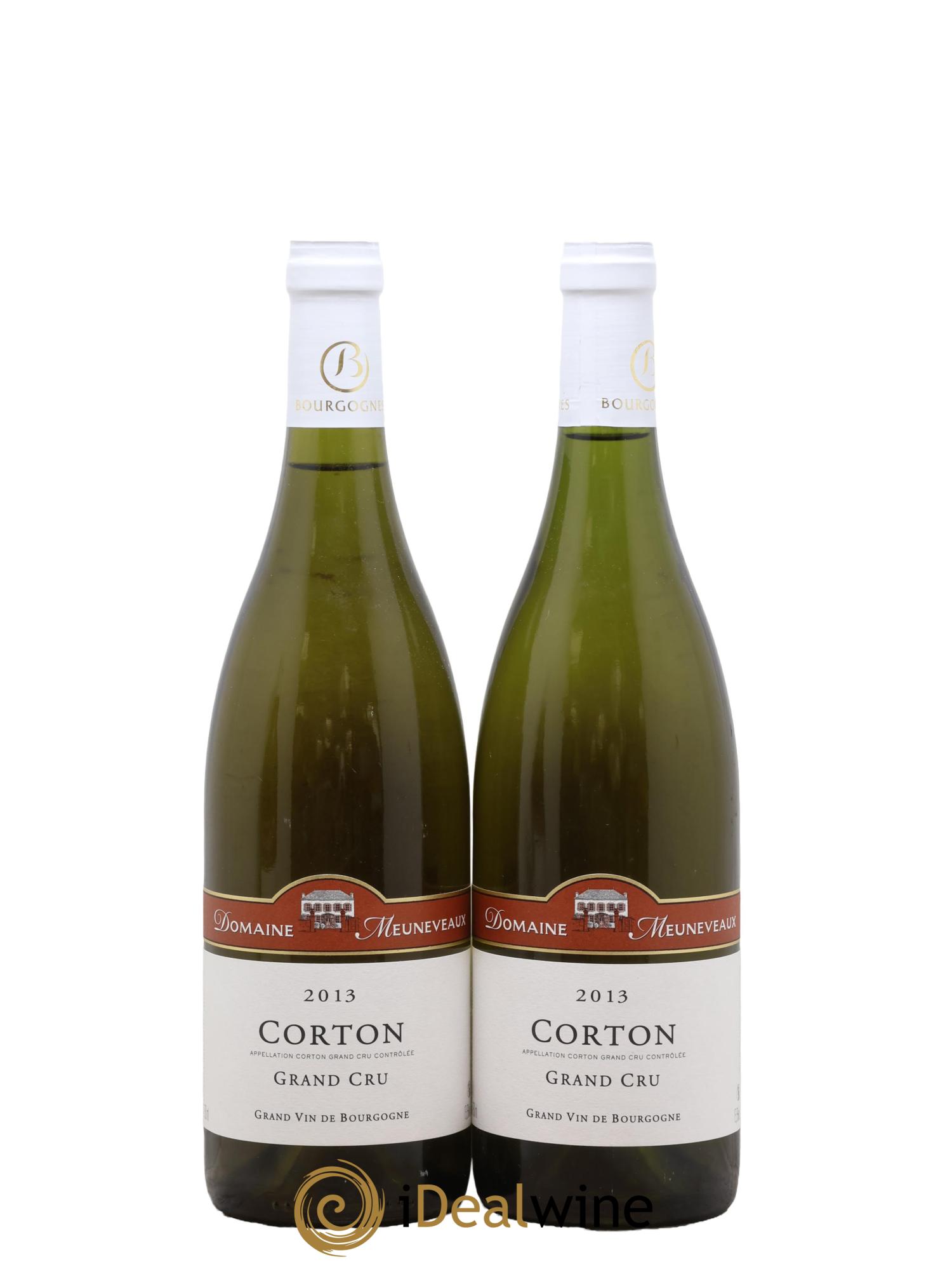 Corton Grand Cru Domaine Meuneveaux 2013 - Lotto di 2 bottiglie - 0