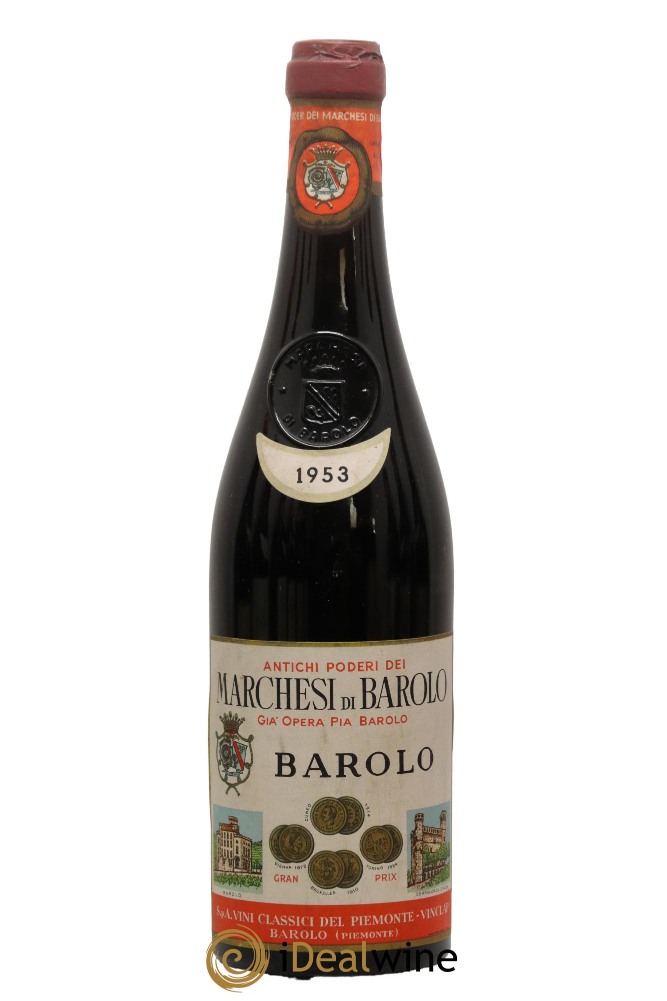 Barolo DOCG Marchesi di Barolo 1953 - Lot of 1 bottle - 0