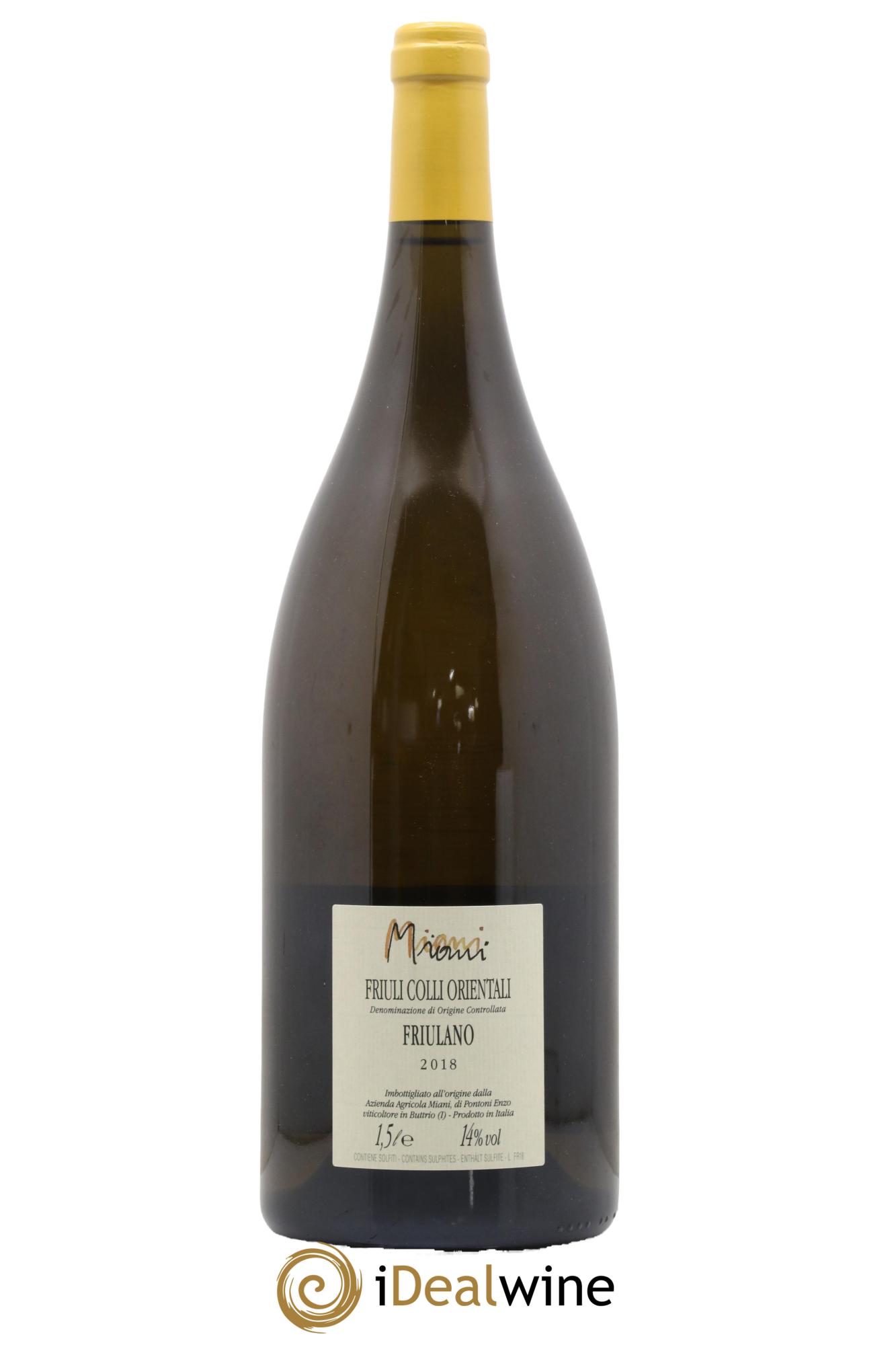 Colli Orientali del Friuli Friulano Miani 2018 - Lot de 1 magnum - 1