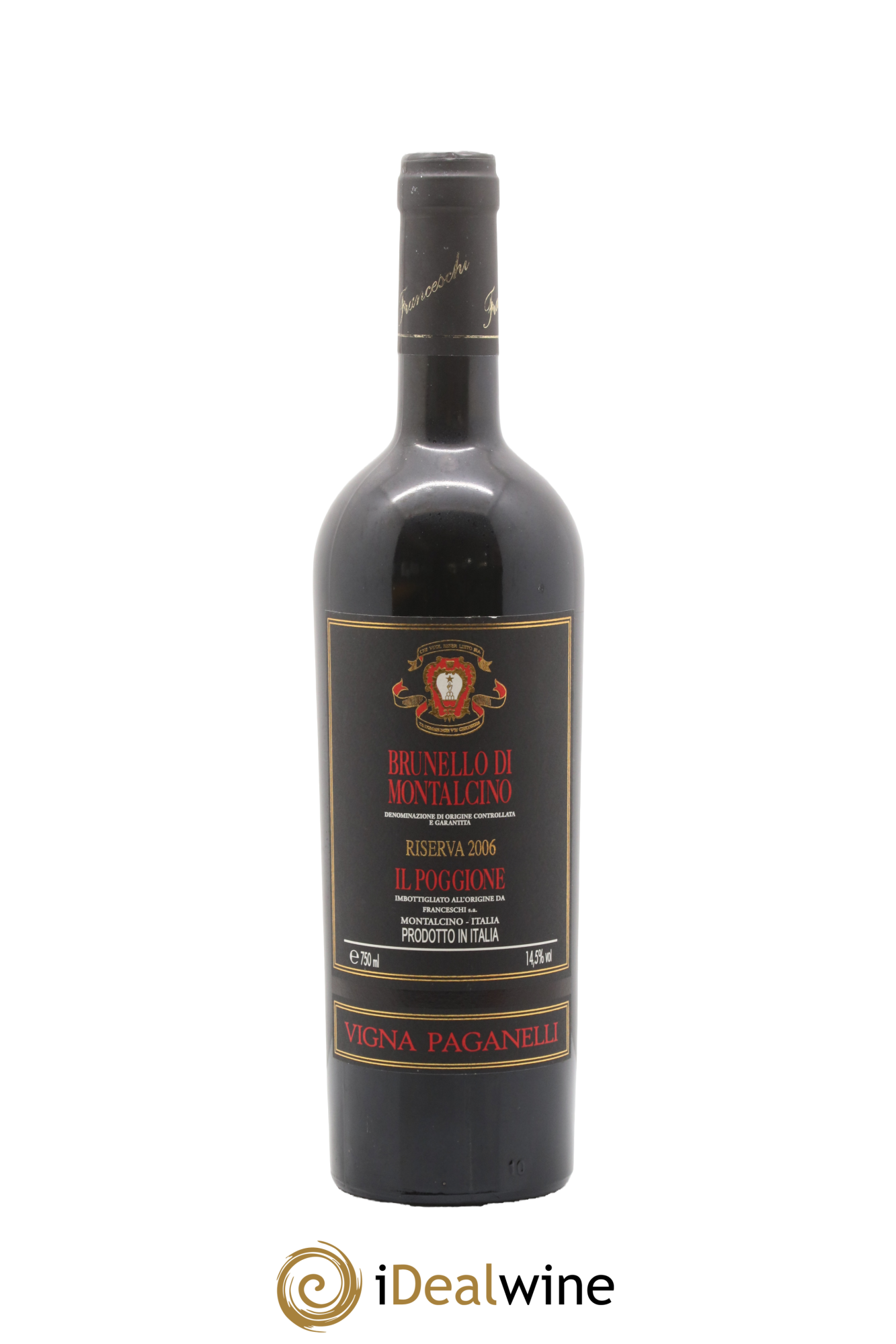 Brunello di Montalcino DOCG Il Poggione Riserva Vigna Paganelli Lavinio Franceschi 2006 - Lot of 1 bottle - 0