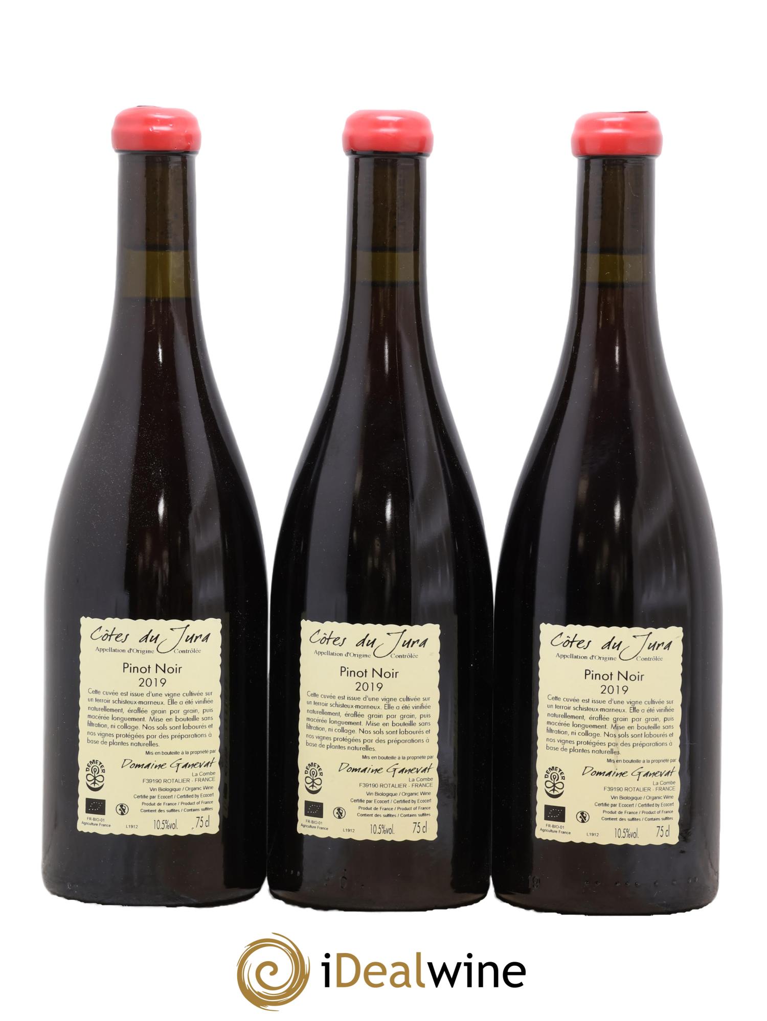 Côtes du Jura Julien En Billat Jean-François Ganevat (Domaine) 2019 - Lot de 3 bouteilles - 1