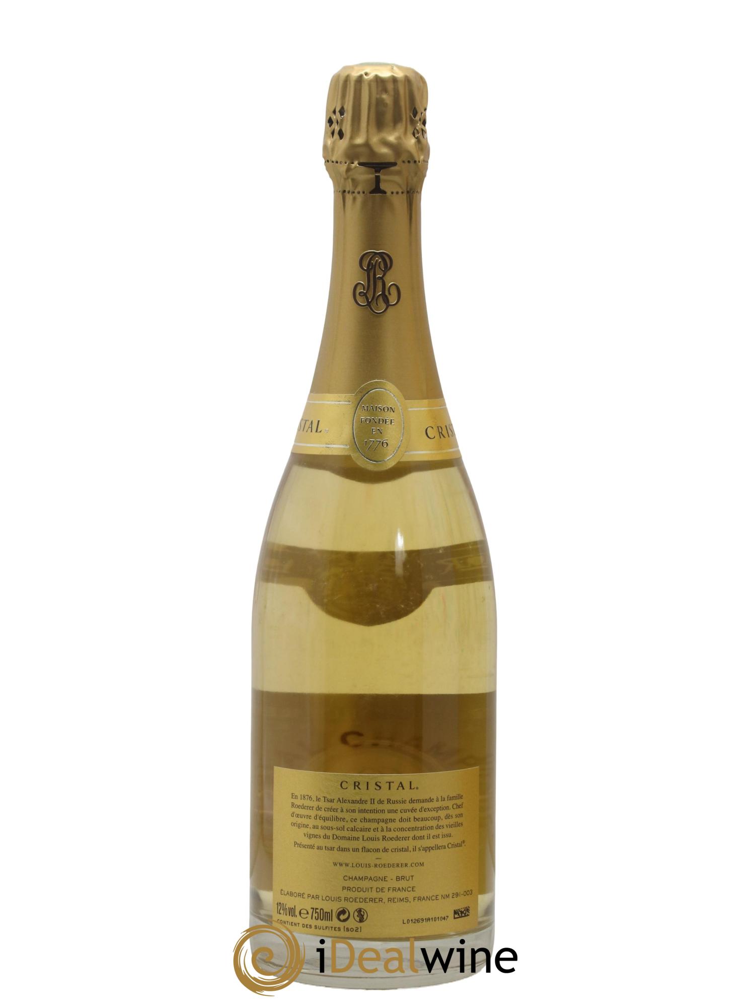 Cristal Louis Roederer 2008 - Lot de 1 bouteille - 2